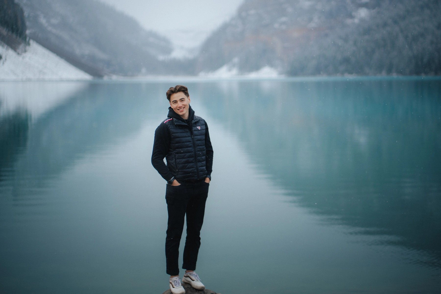 Lake Louise First Snowfall — gallery image