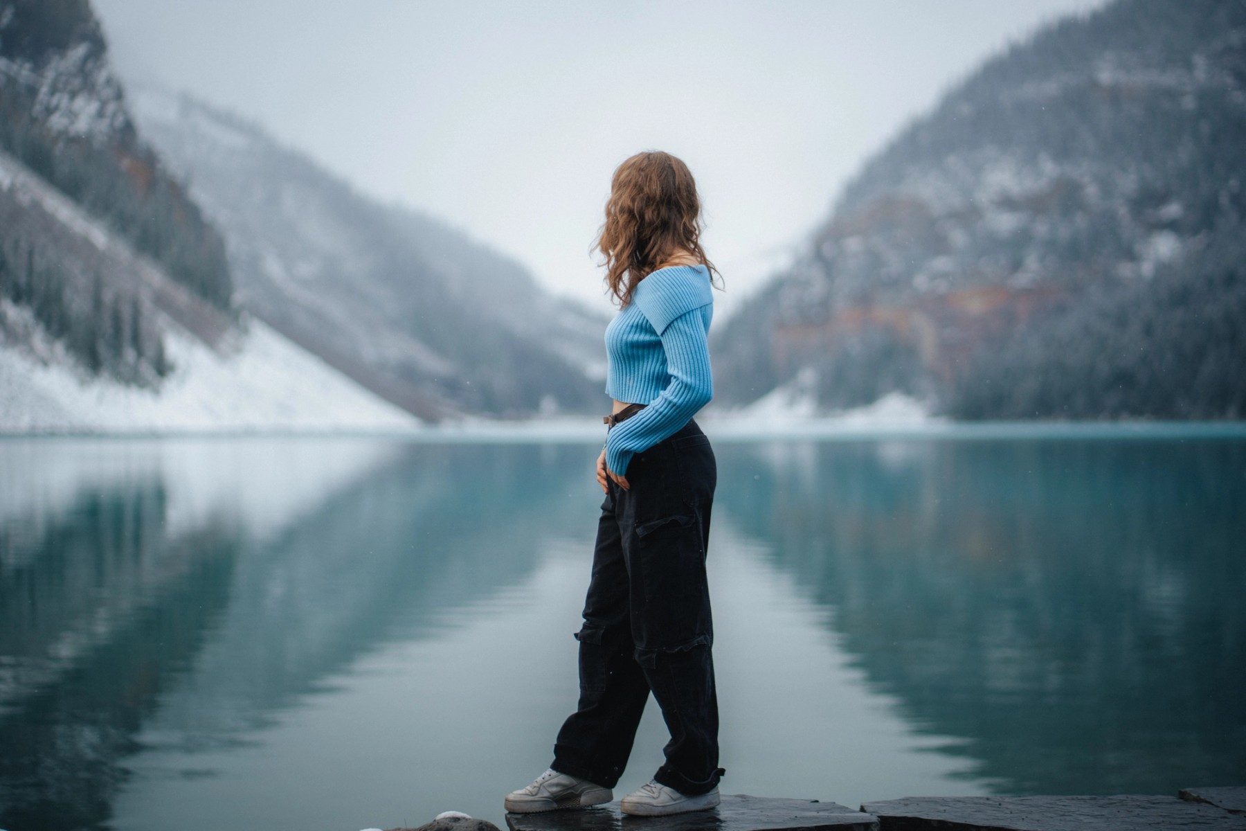 Lake Louise First Snowfall — gallery image