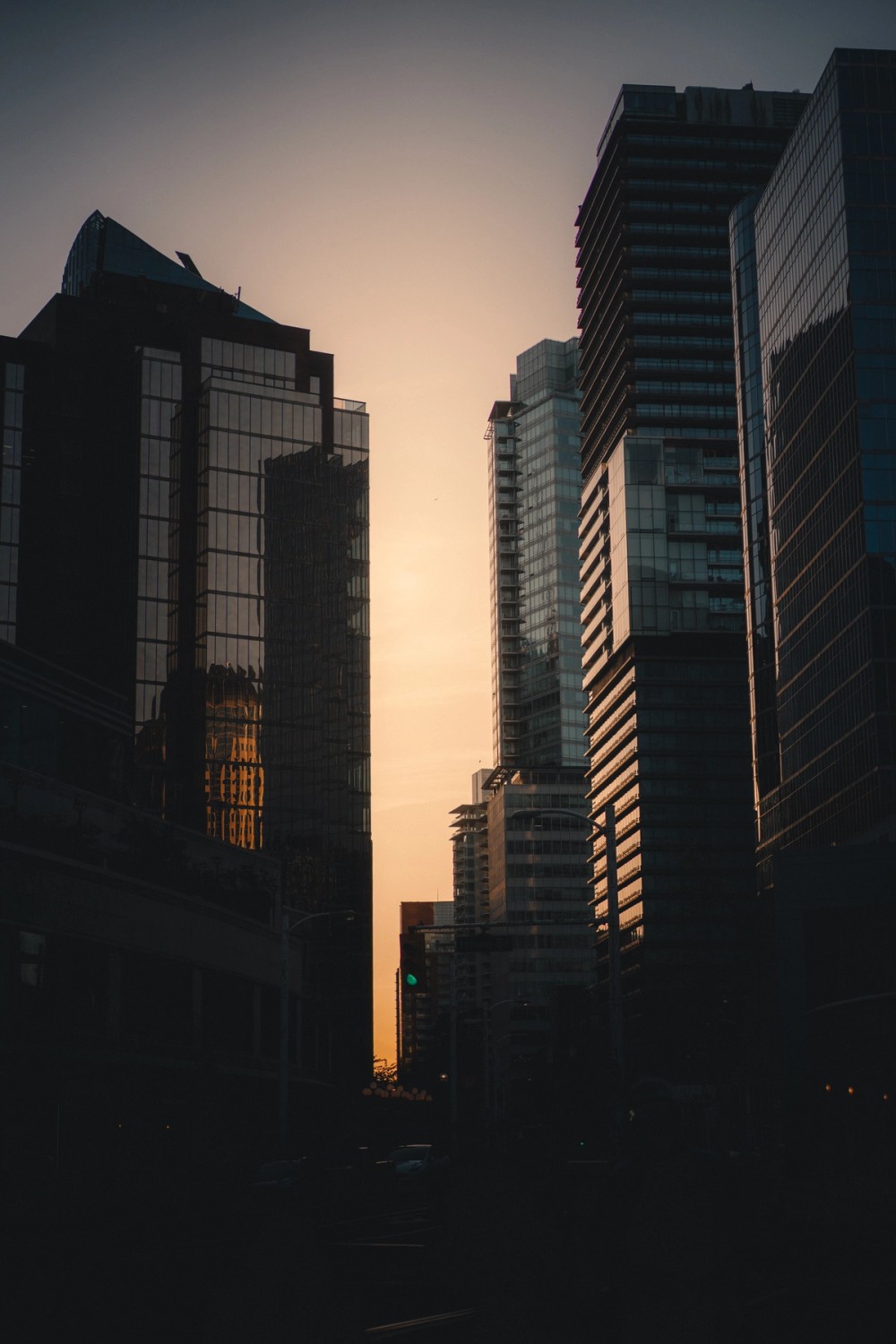 Downtown Vancouver Sunset — gallery image