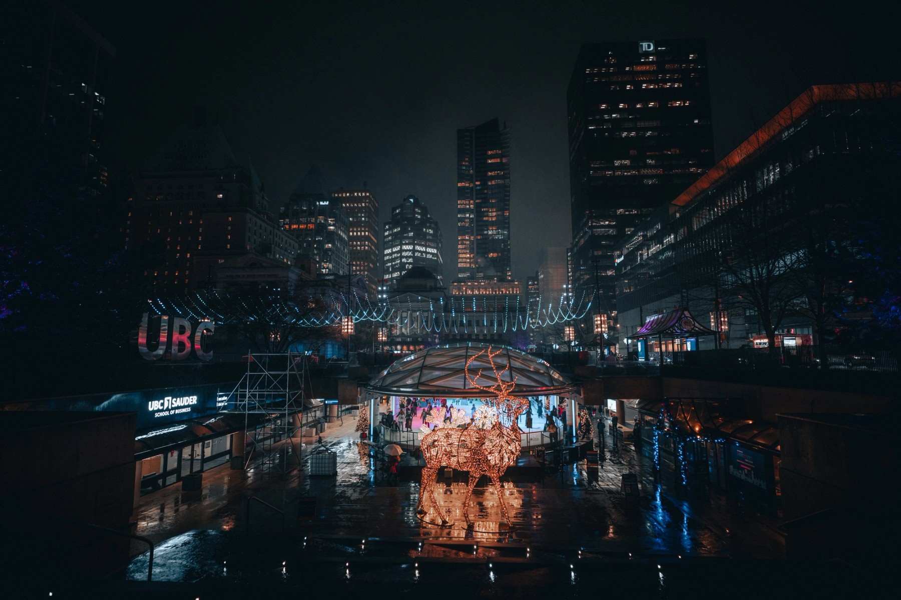 A Rainy Night in Vancouver