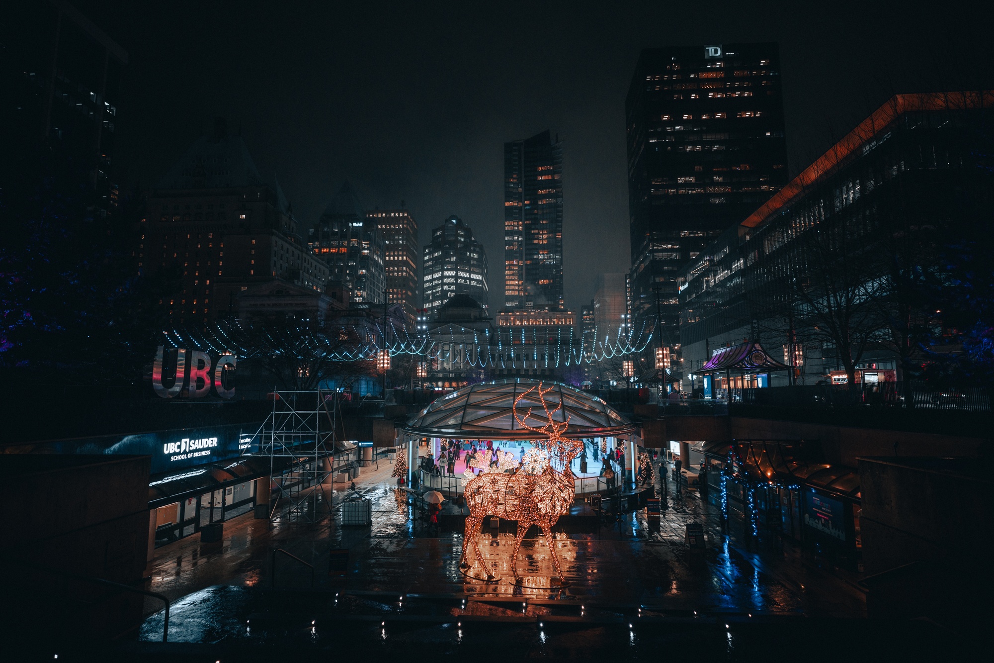 A Rainy Night in Vancouver