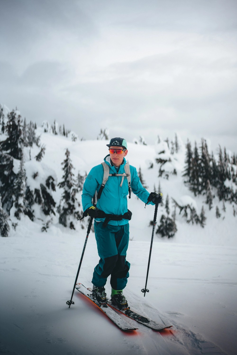 Backcountry Skiing on Gin Peak — gallery image
