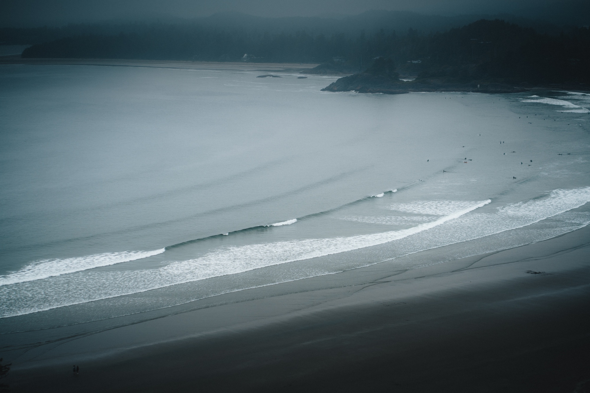 Cox Bay in Clouds