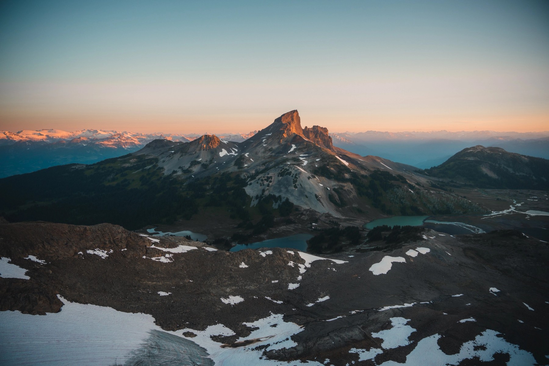 Last Light on Panorama Ridge — gallery image