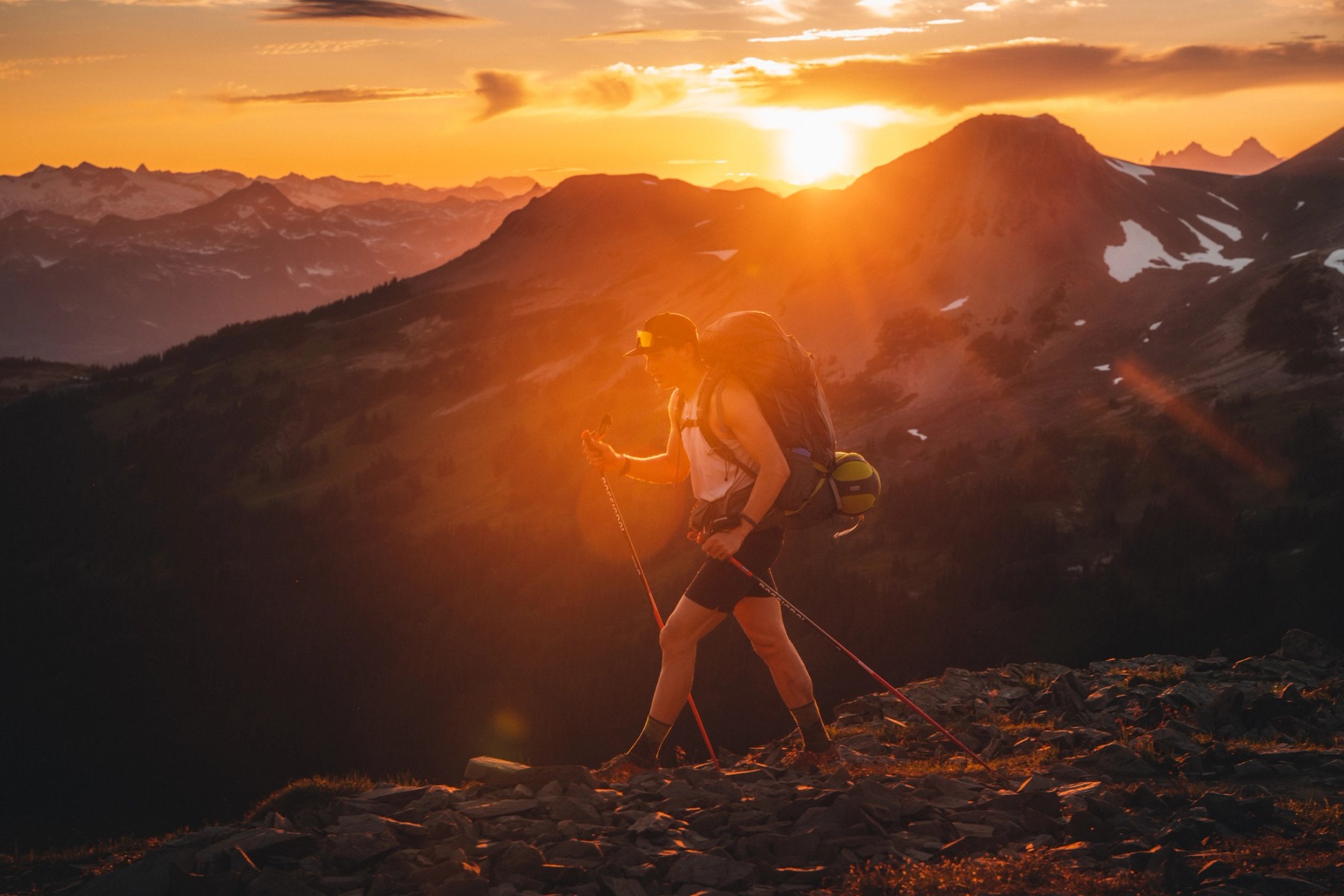 Last Light on Panorama Ridge — gallery image