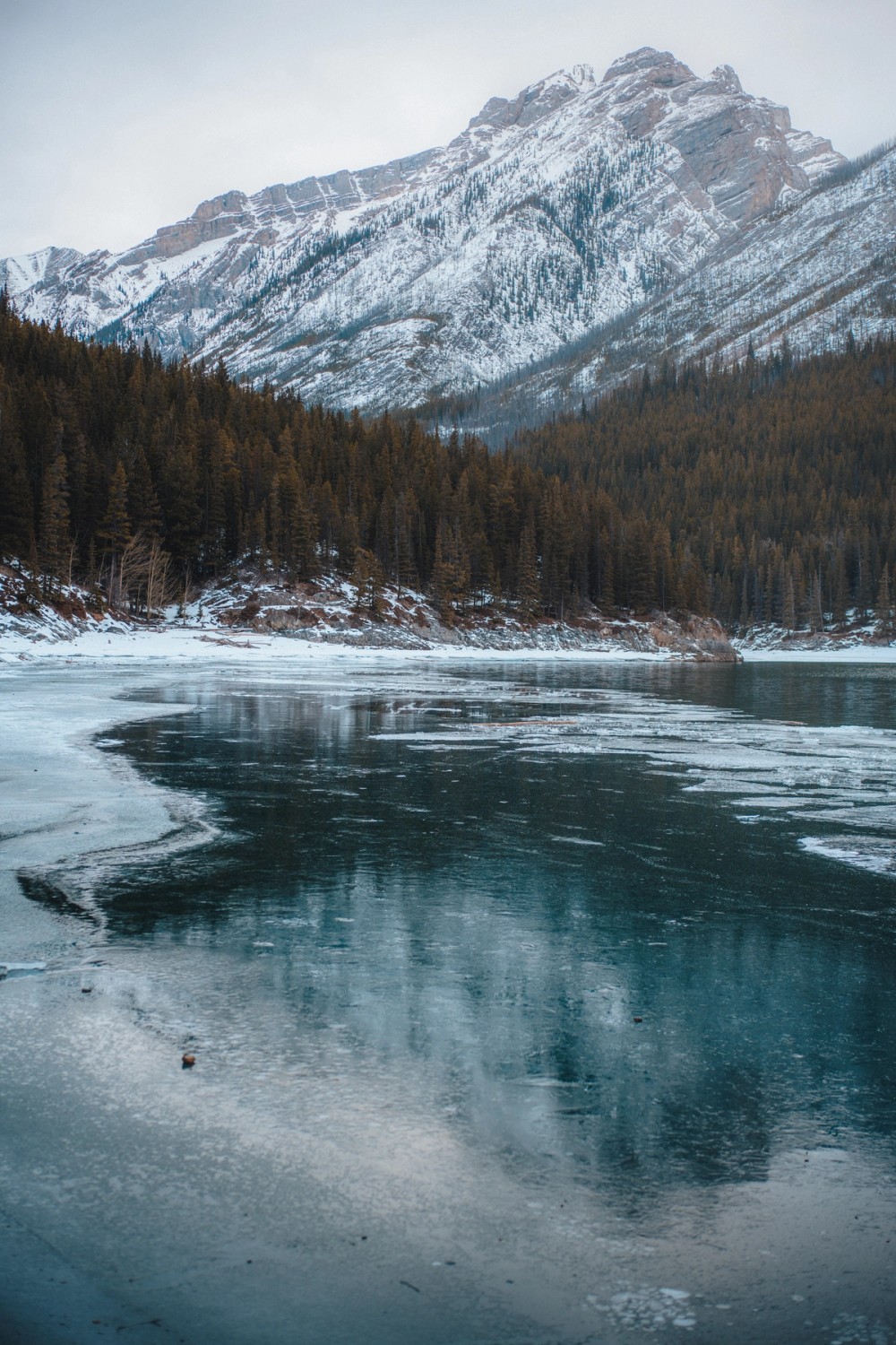 Lake Minewanka Ice Sheets — gallery image