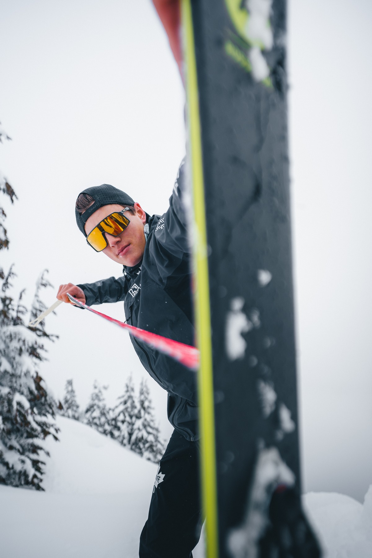 Backcountry Skiing Transition