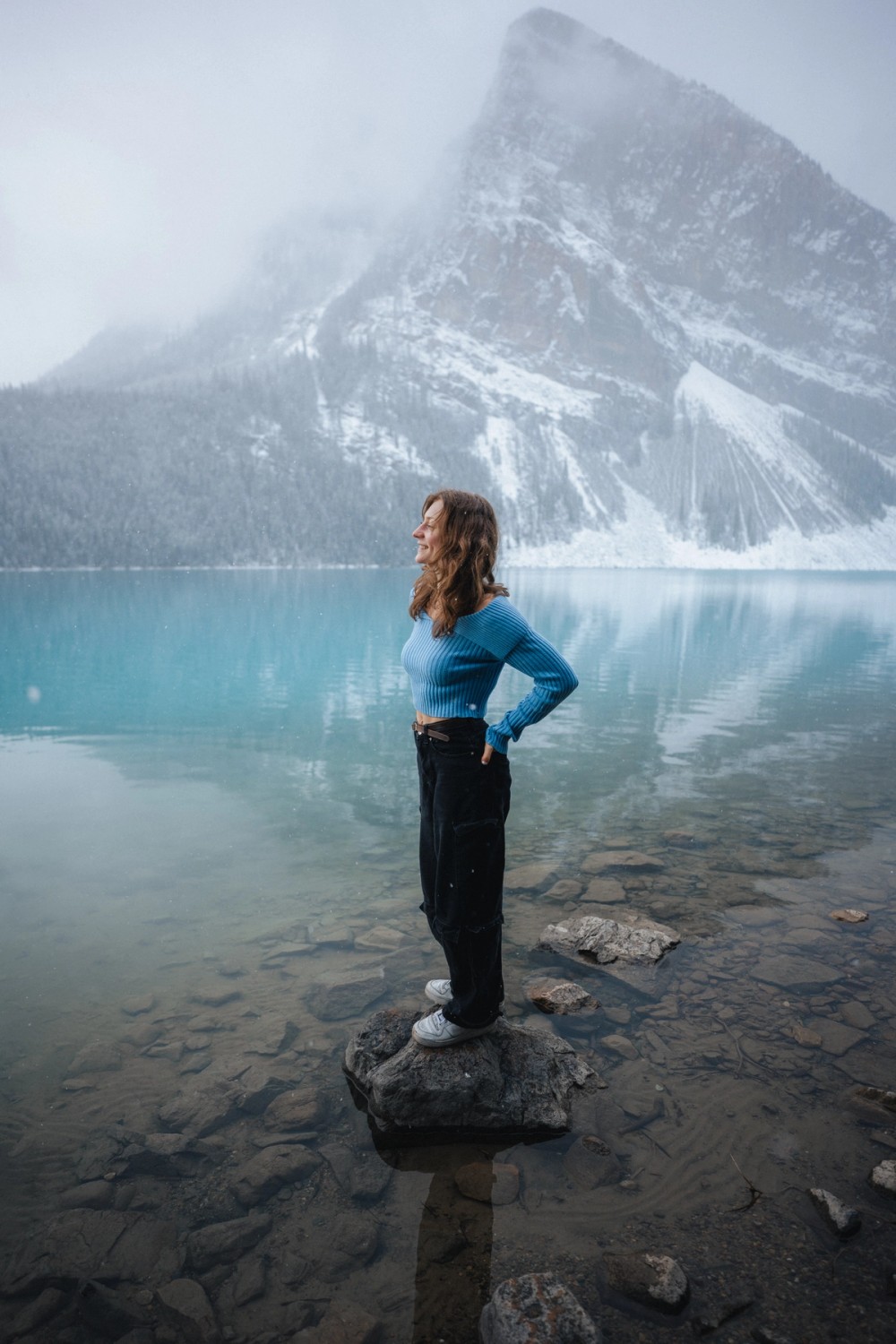Lake Louise First Snowfall — gallery image