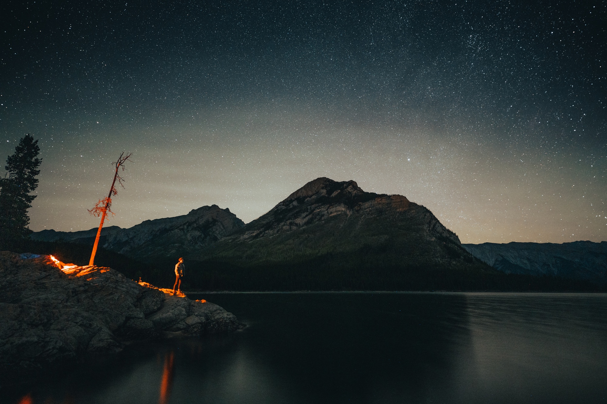 Minewanka Milky Way