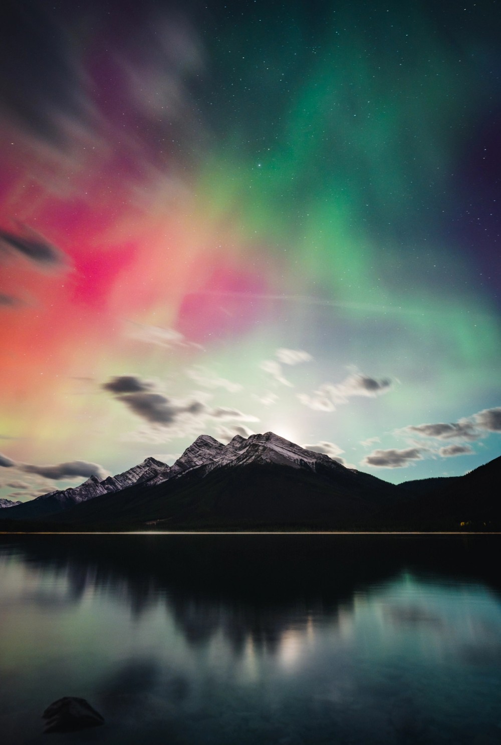 Spray Lakes Auroras — gallery image