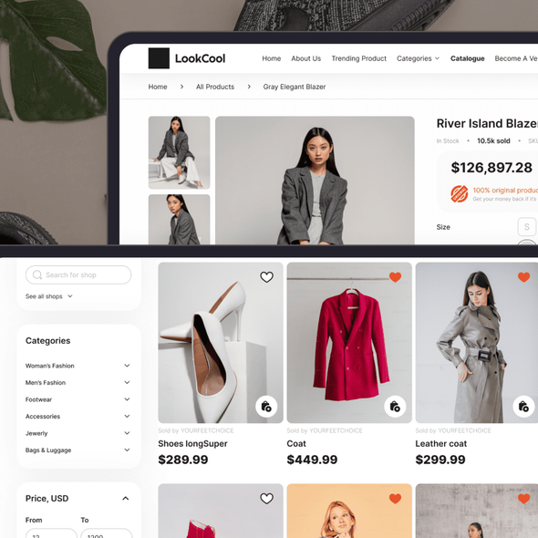 Outfit Marketplace Development via Medusa & Next.js