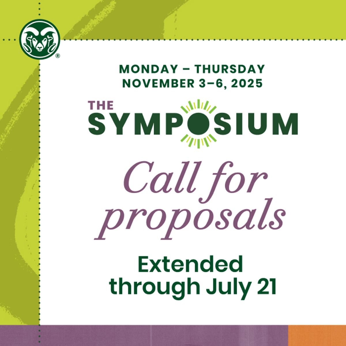 Image of call for proposals