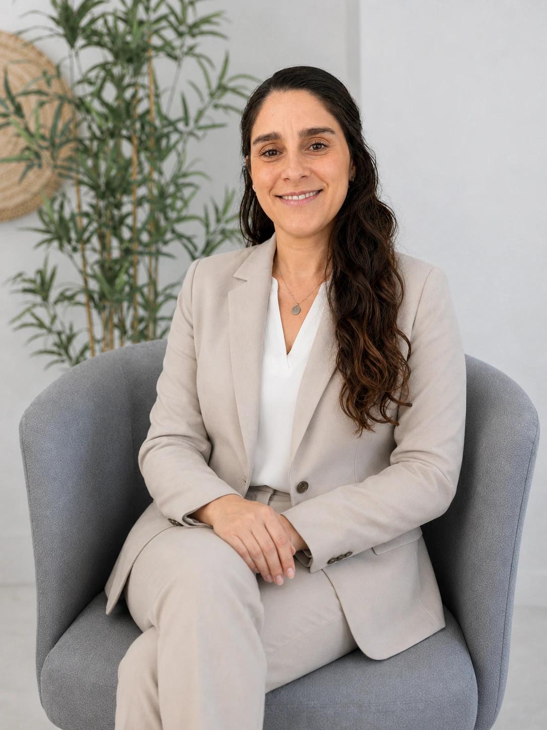 Foto de Lucía Caloia, psicóloga general sanitaria en Vitoria-Gasteiz