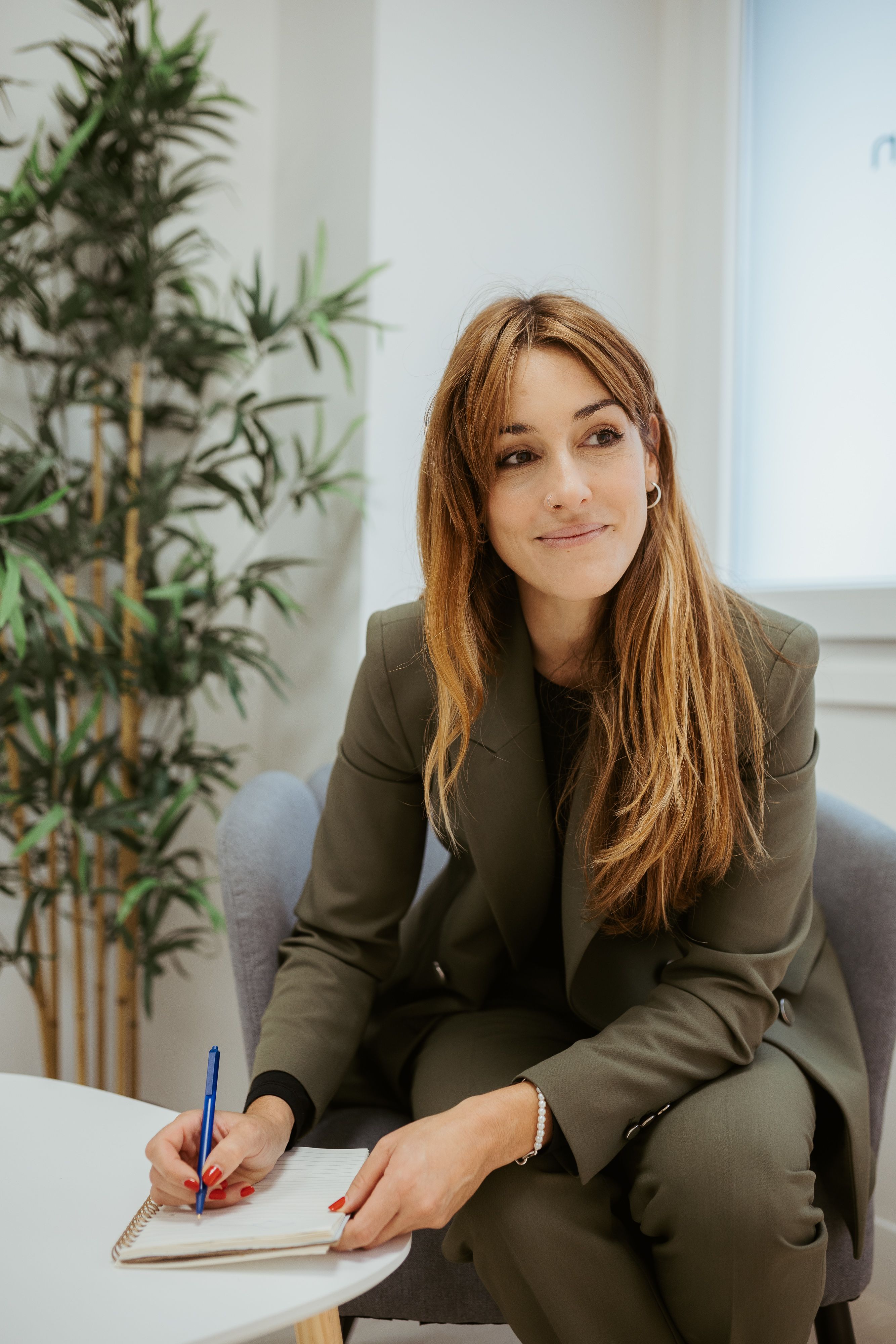 Marina Villar del Saz, psicóloga responsable de Psiconervión Bilbao – Abando, en el centro