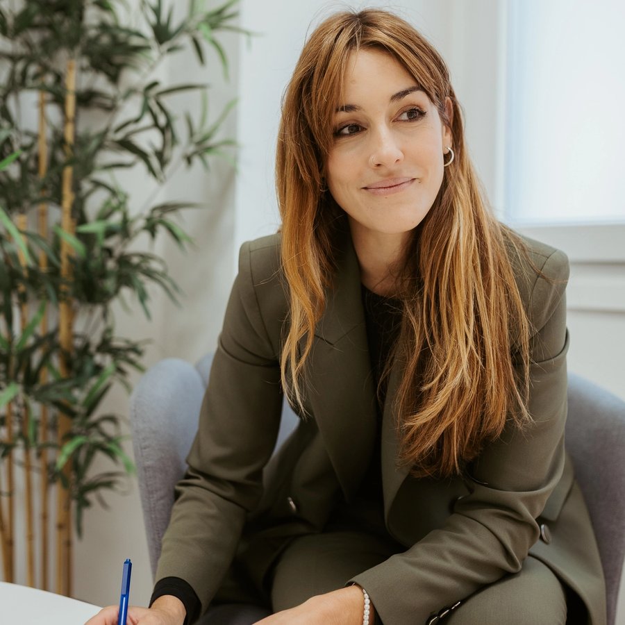 Marina Villar del Saz, psicóloga responsable de Psiconervión Bilbao – Abando, en el centro