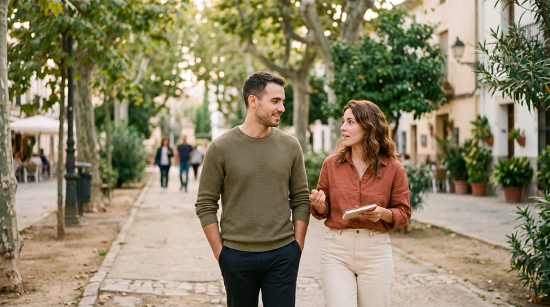 Pareja en sesión de terapia
