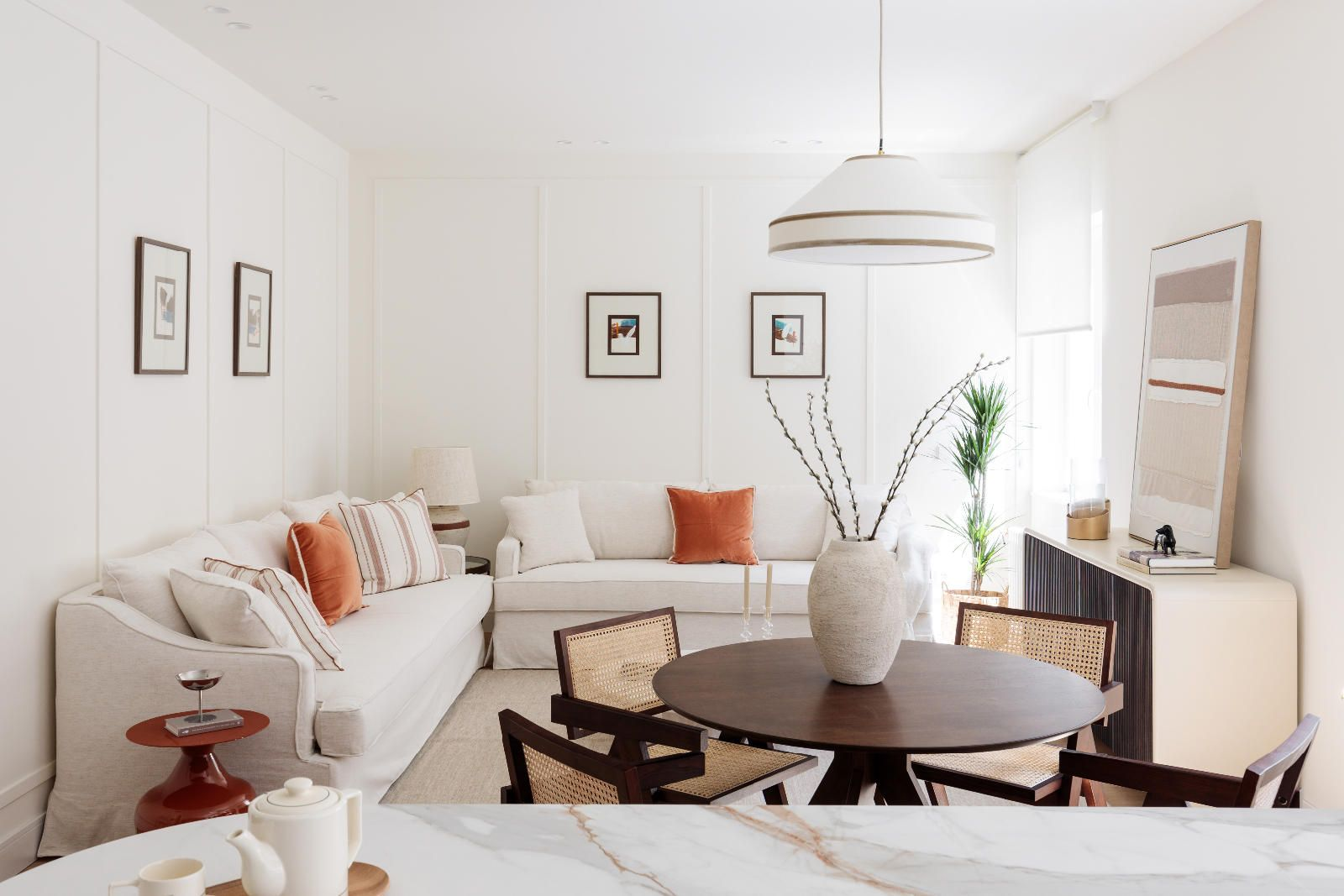 Calidez contemporánea en una finca clásica de Lista