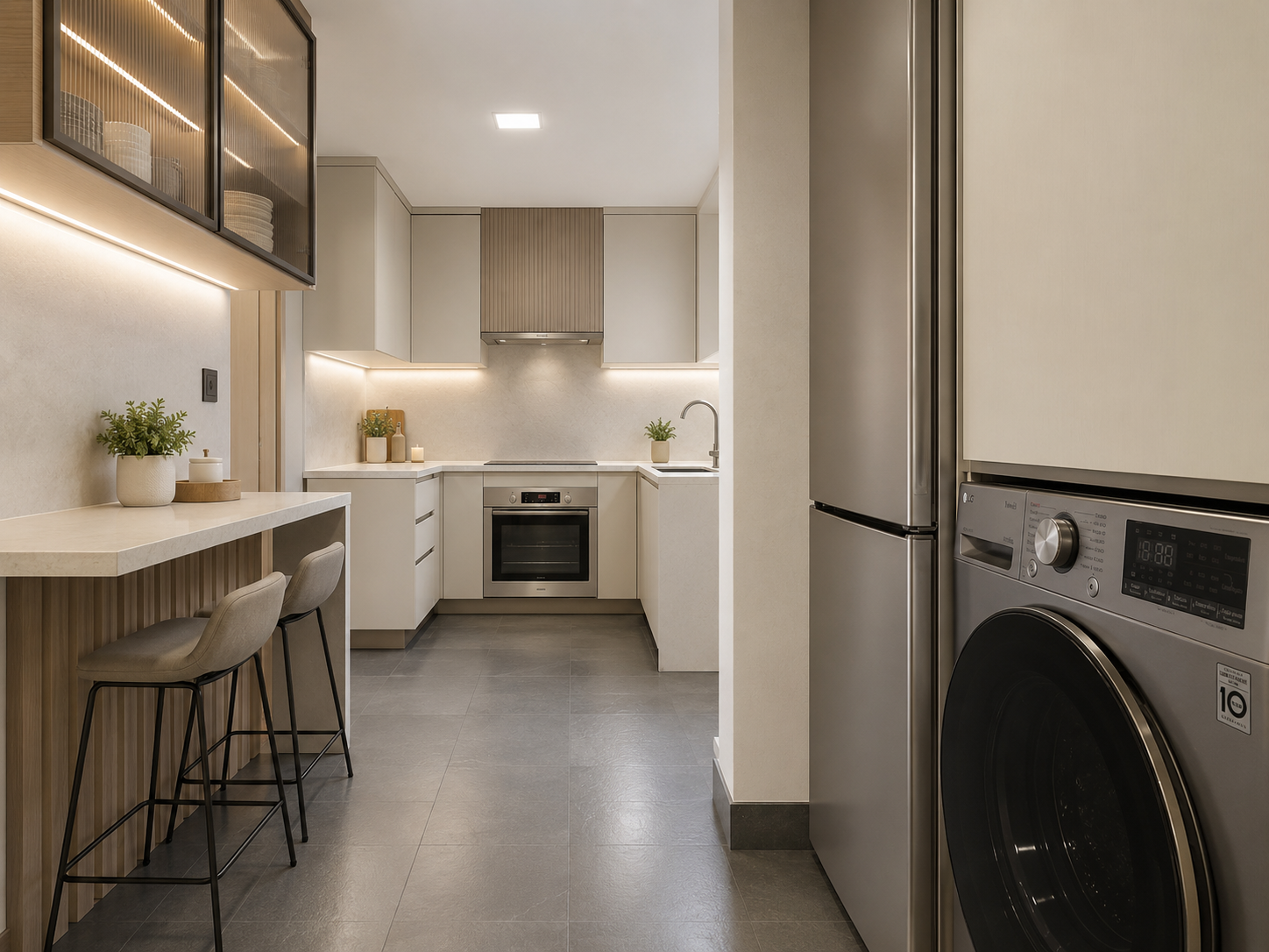 Height, natural light and private parking in Retiro