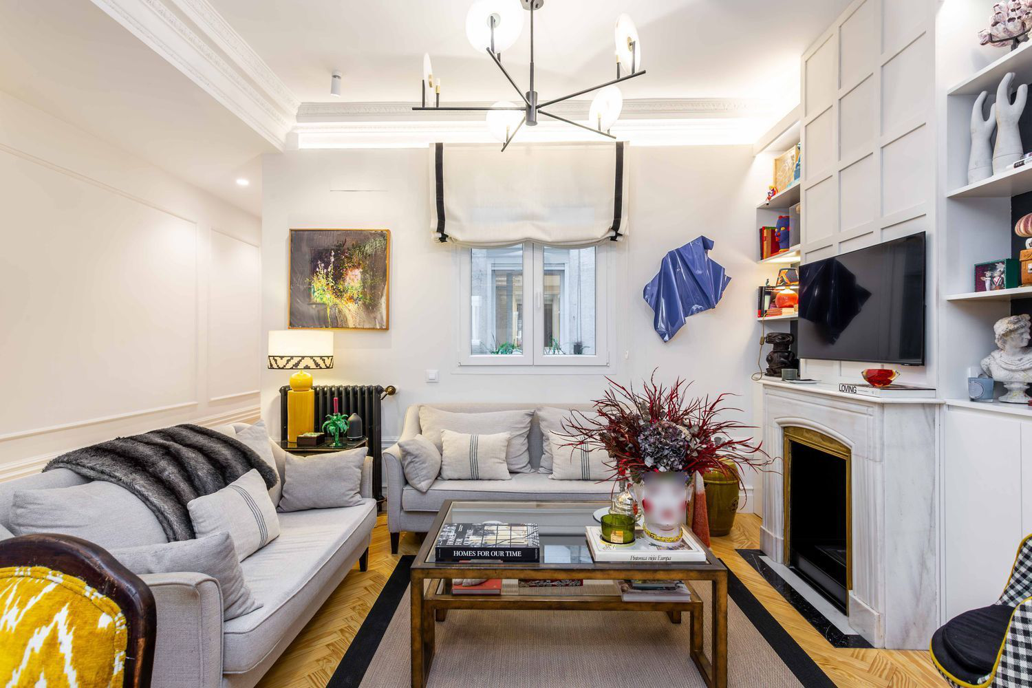 Elegant apartment in Goya set within a classic 1929 Madrid building