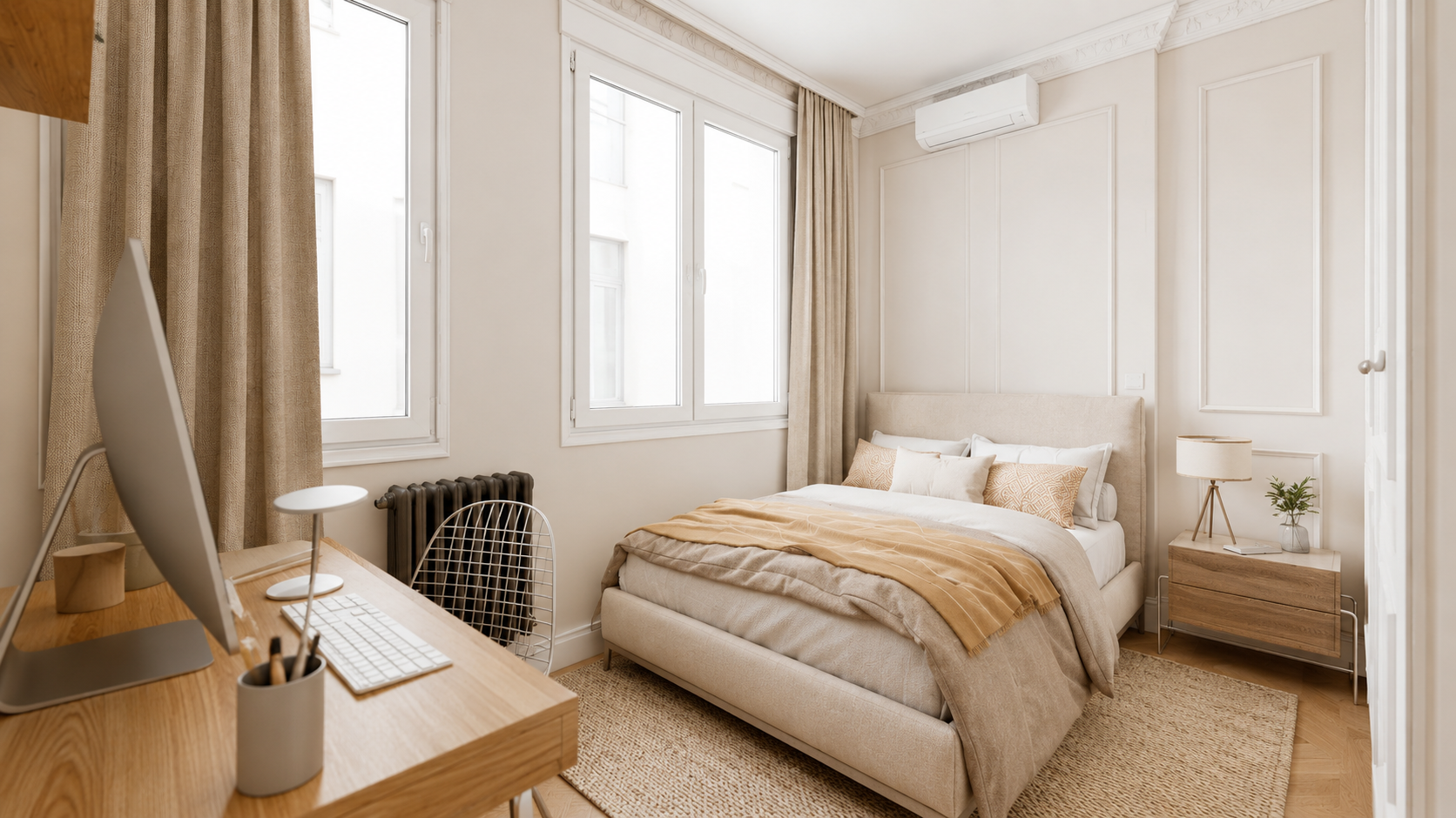 Historic charm, generous living spaces and vibrant city life in central Madrid