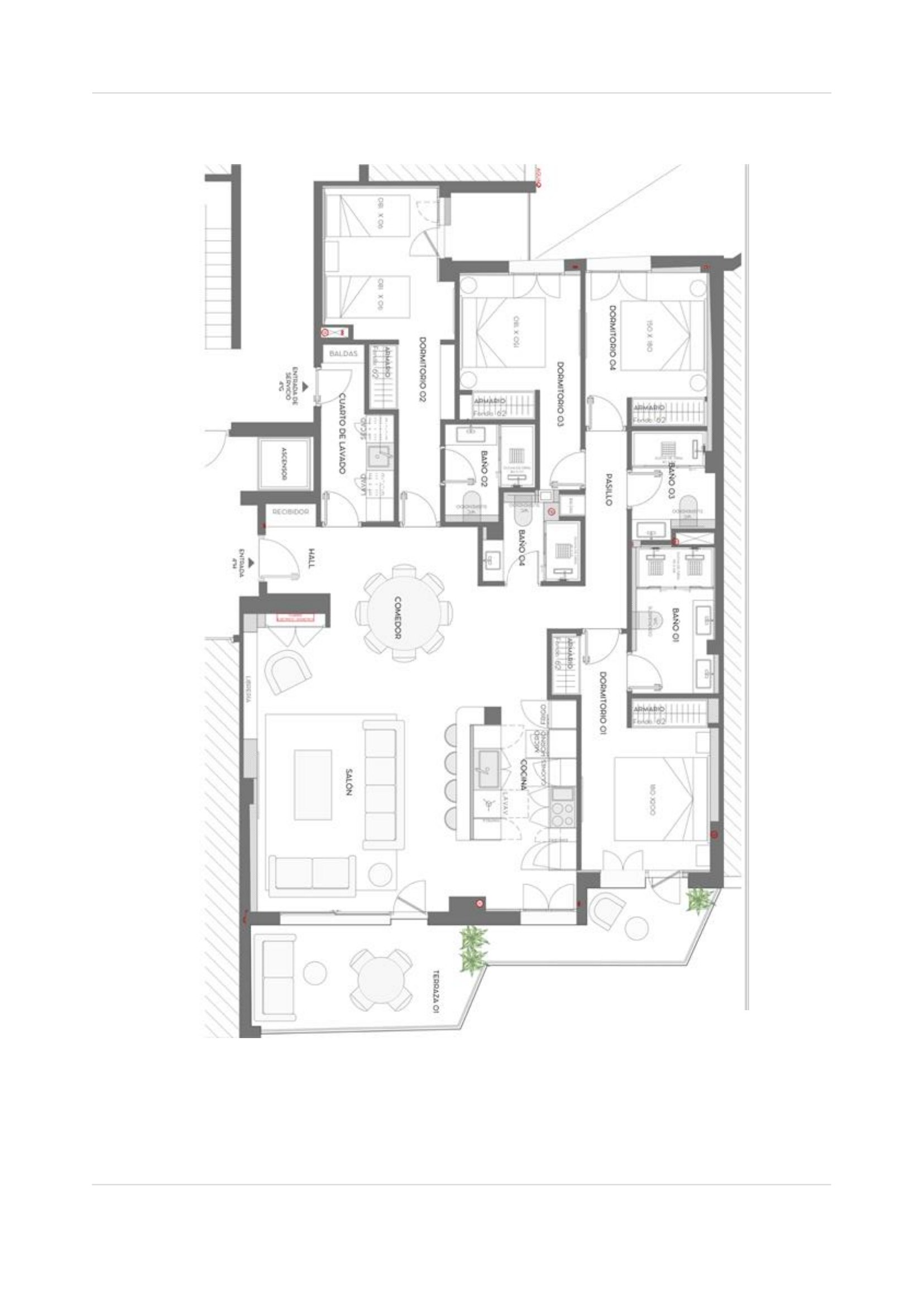 Plano de la propiedad