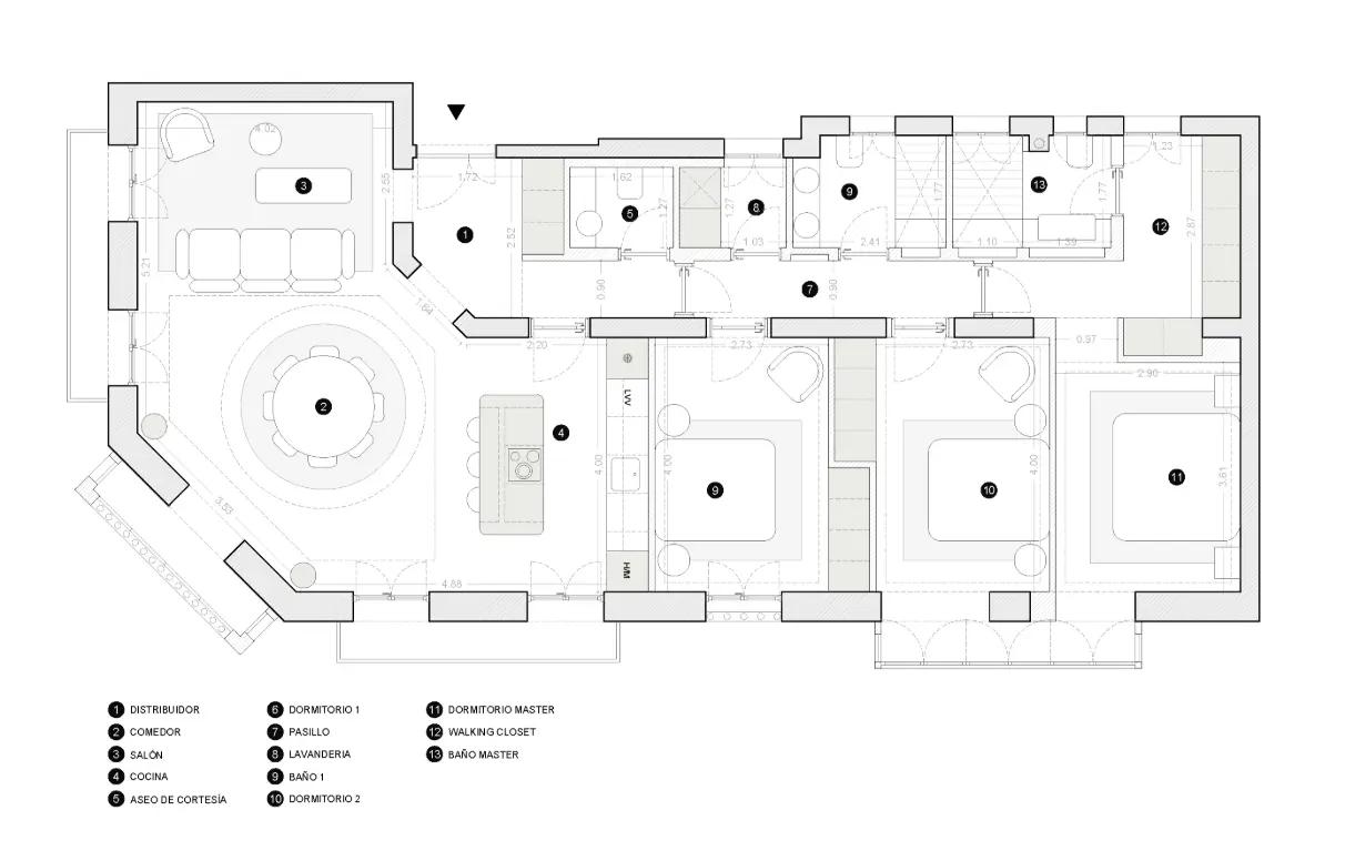 Plano de la propiedad