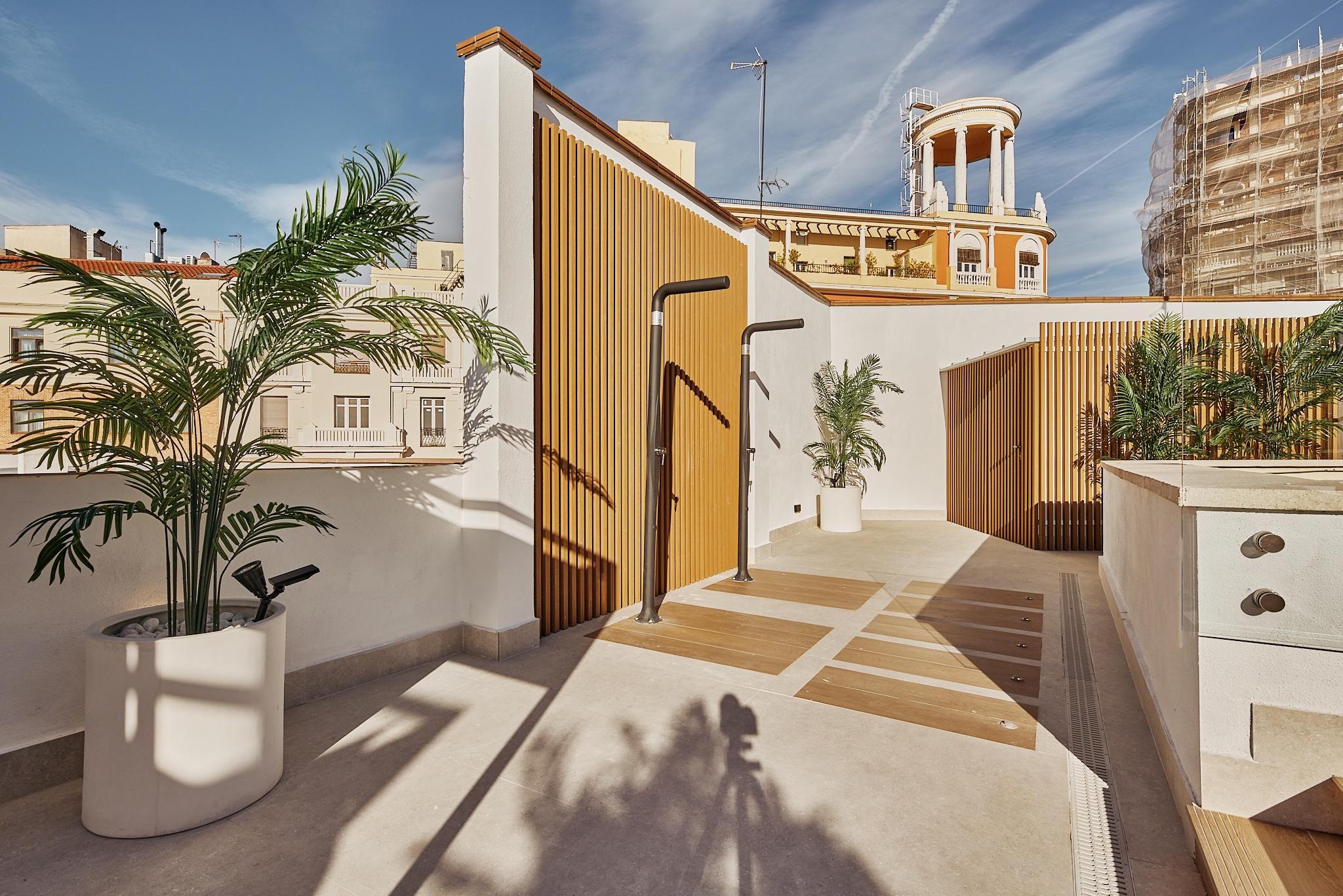 Luxury penthouse in Madrid City Centre with a 301 sqm private terrace