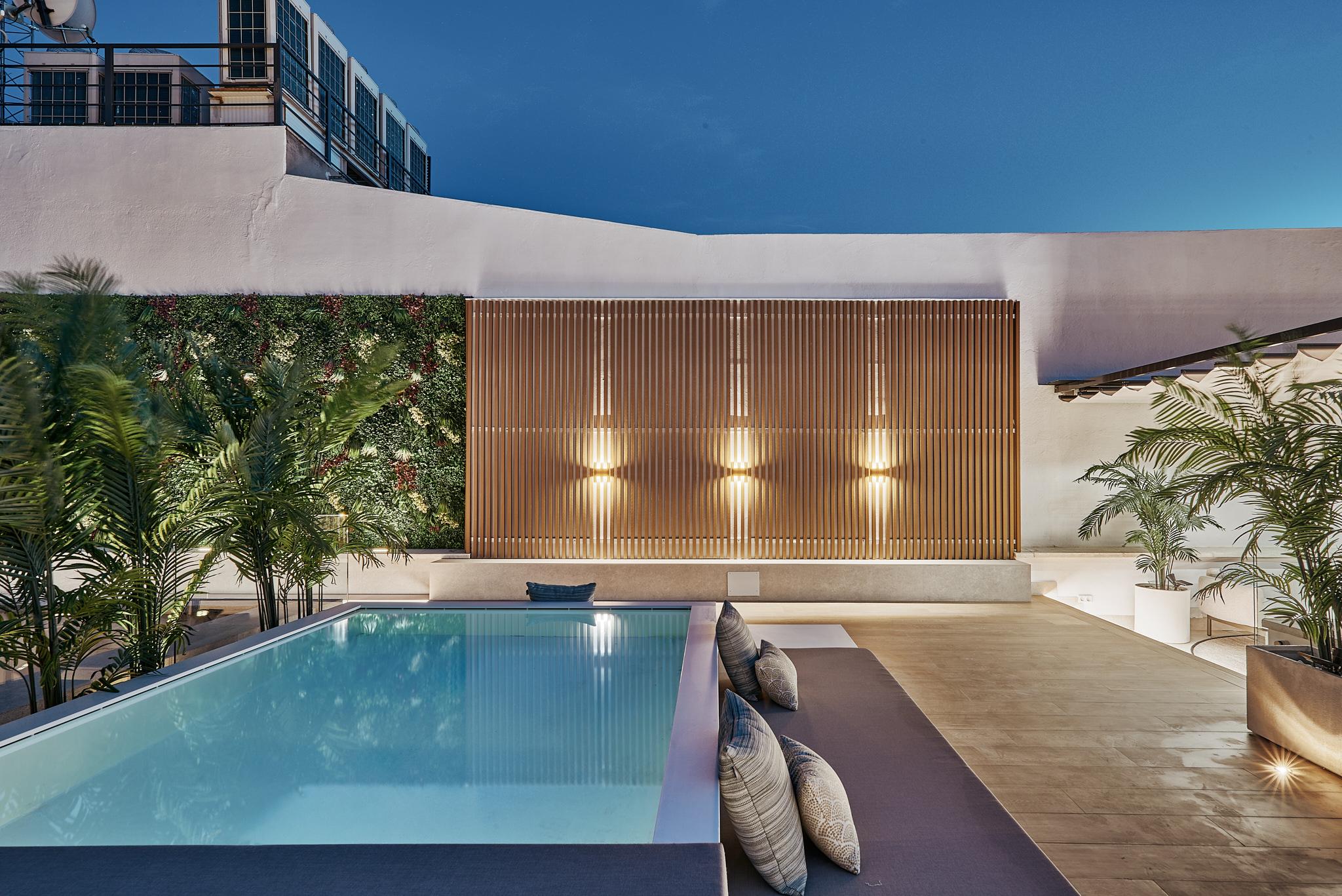 Luxury penthouse in Madrid City Centre with a 301 sqm private terrace