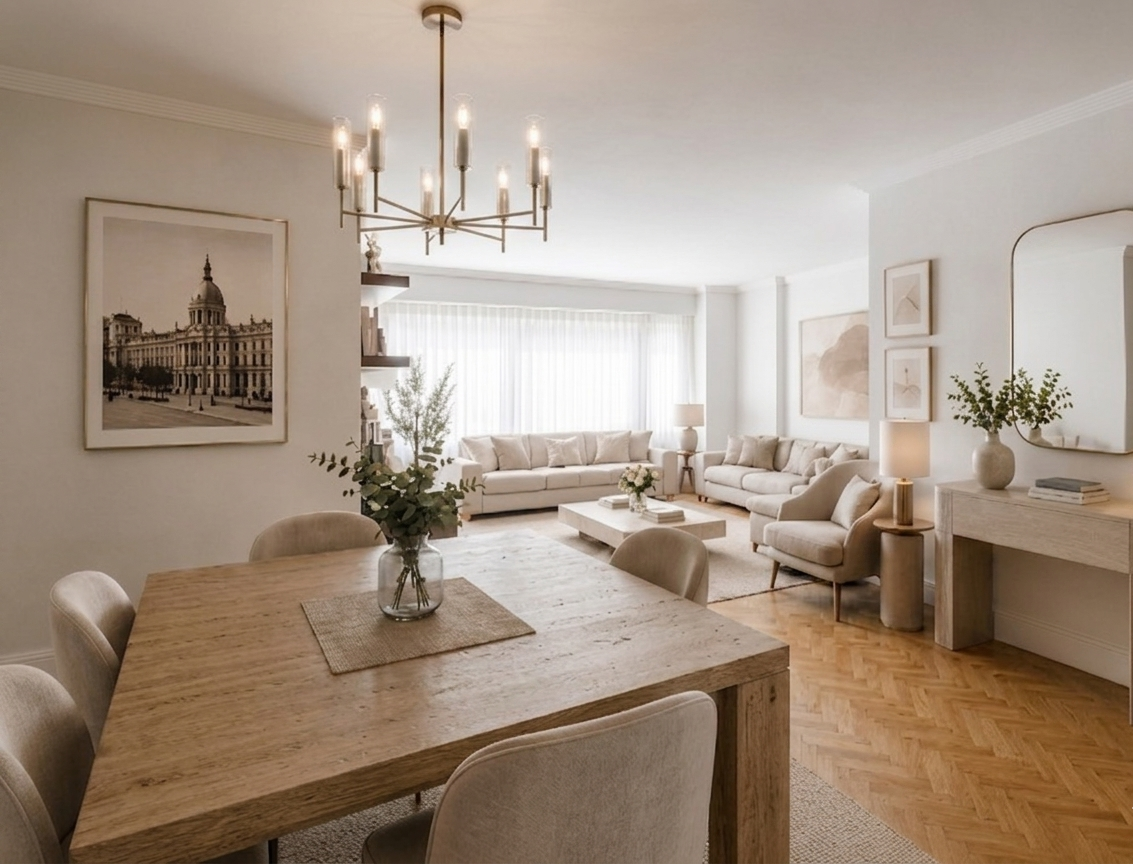 Height, natural light and private parking in Retiro