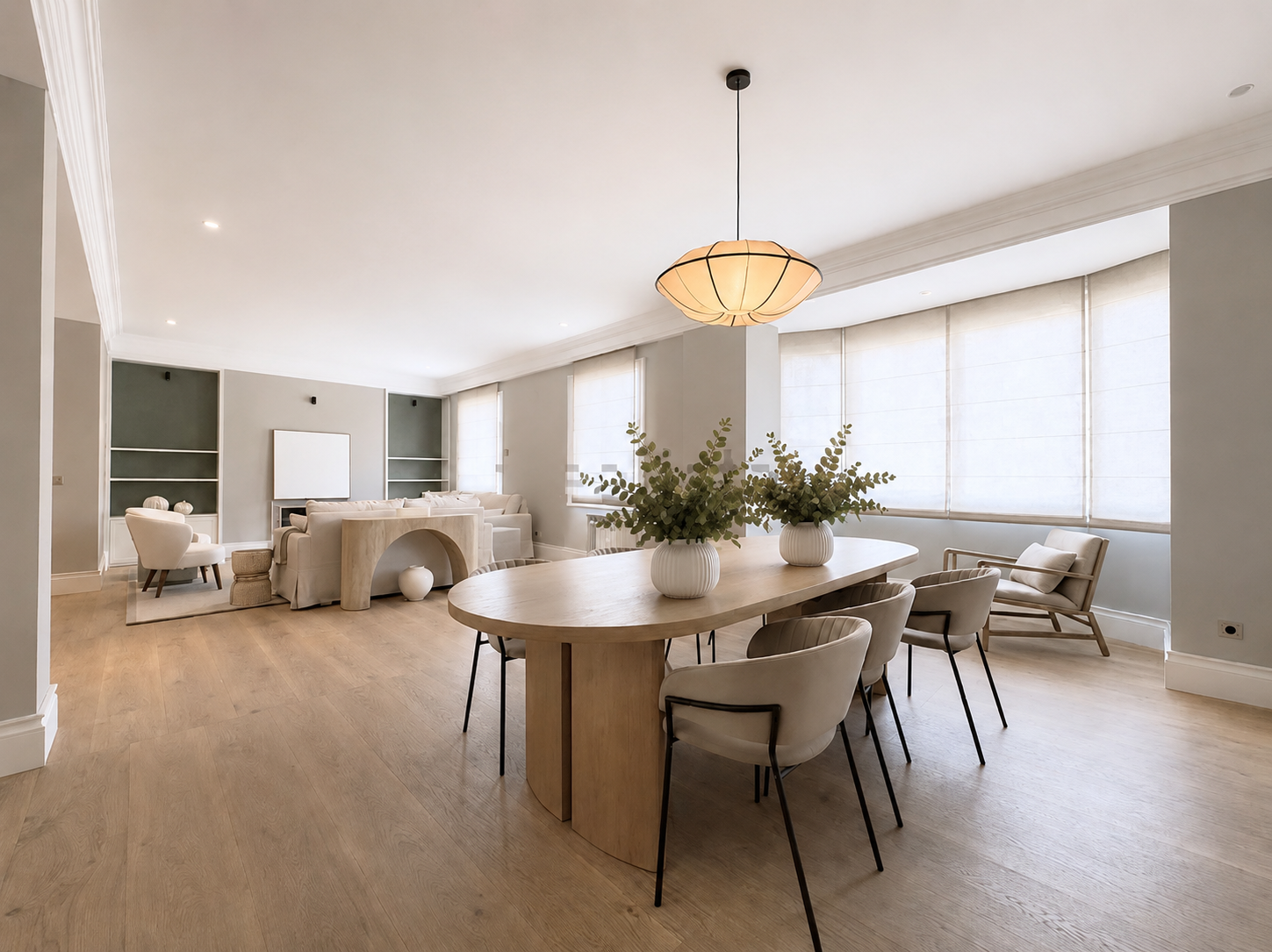 Spacious luxury residence in Chamberí with exceptional finishes and layout