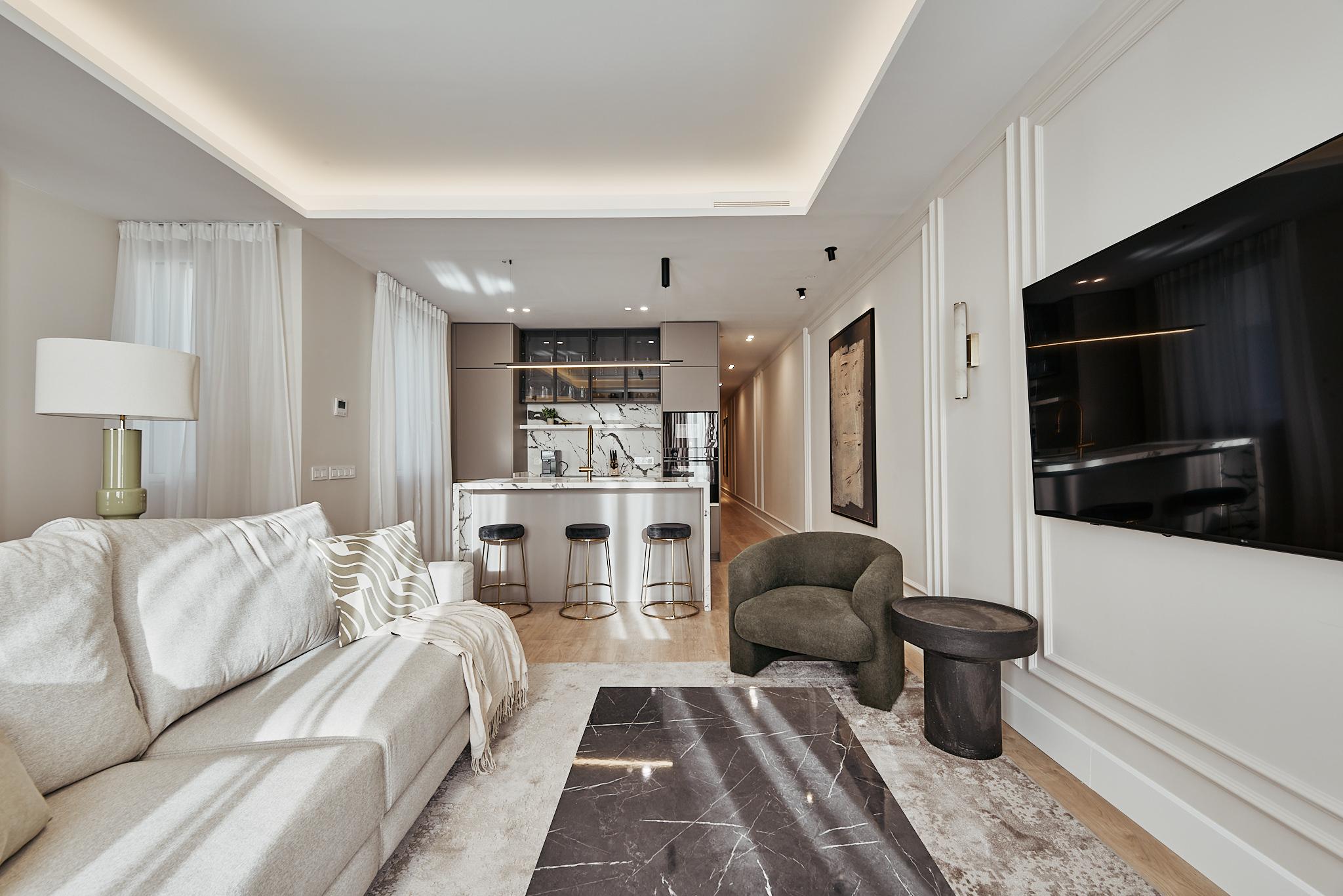Luxury penthouse in Madrid City Centre with a 301 sqm private terrace