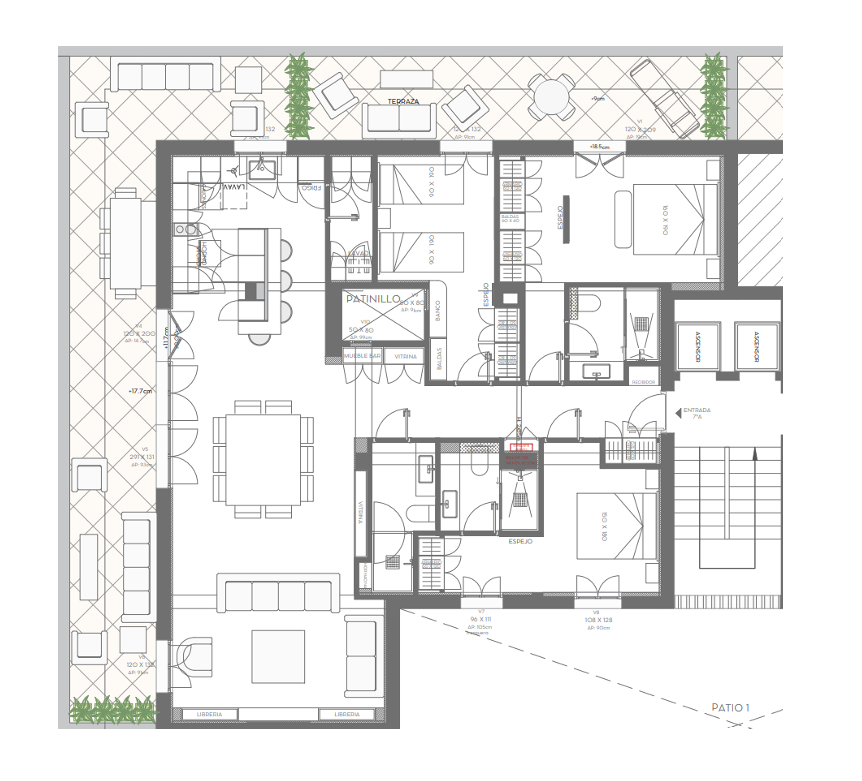 Plano de la propiedad