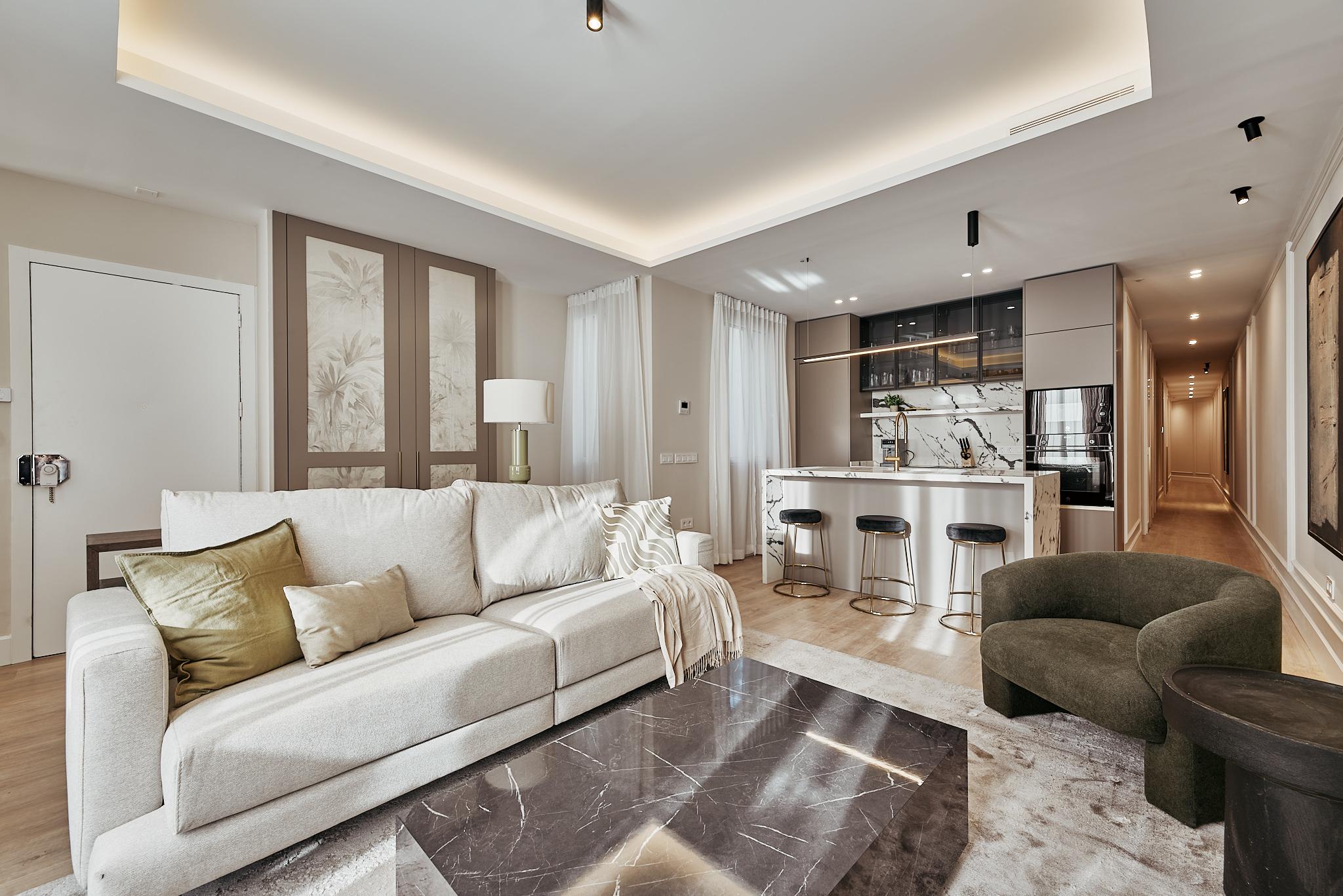Luxury penthouse in Madrid City Centre with a 301 sqm private terrace