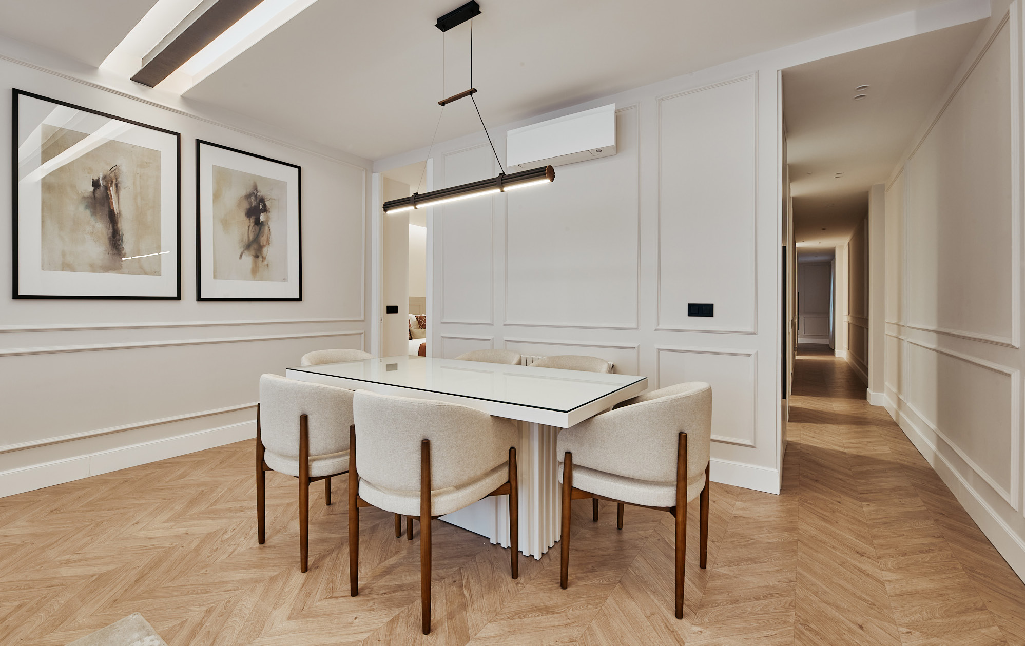 The comfort of having a terrace and private parking in Lista