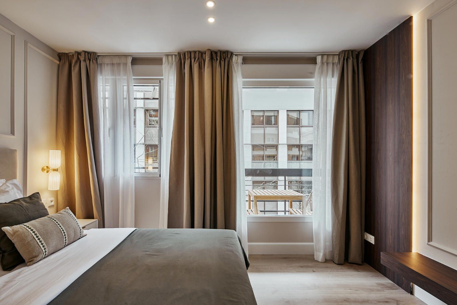 Balcones exteriores y diseño funcional en Goya