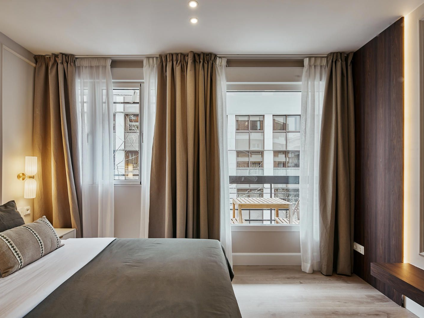 Balcones exteriores y diseño funcional en Goya