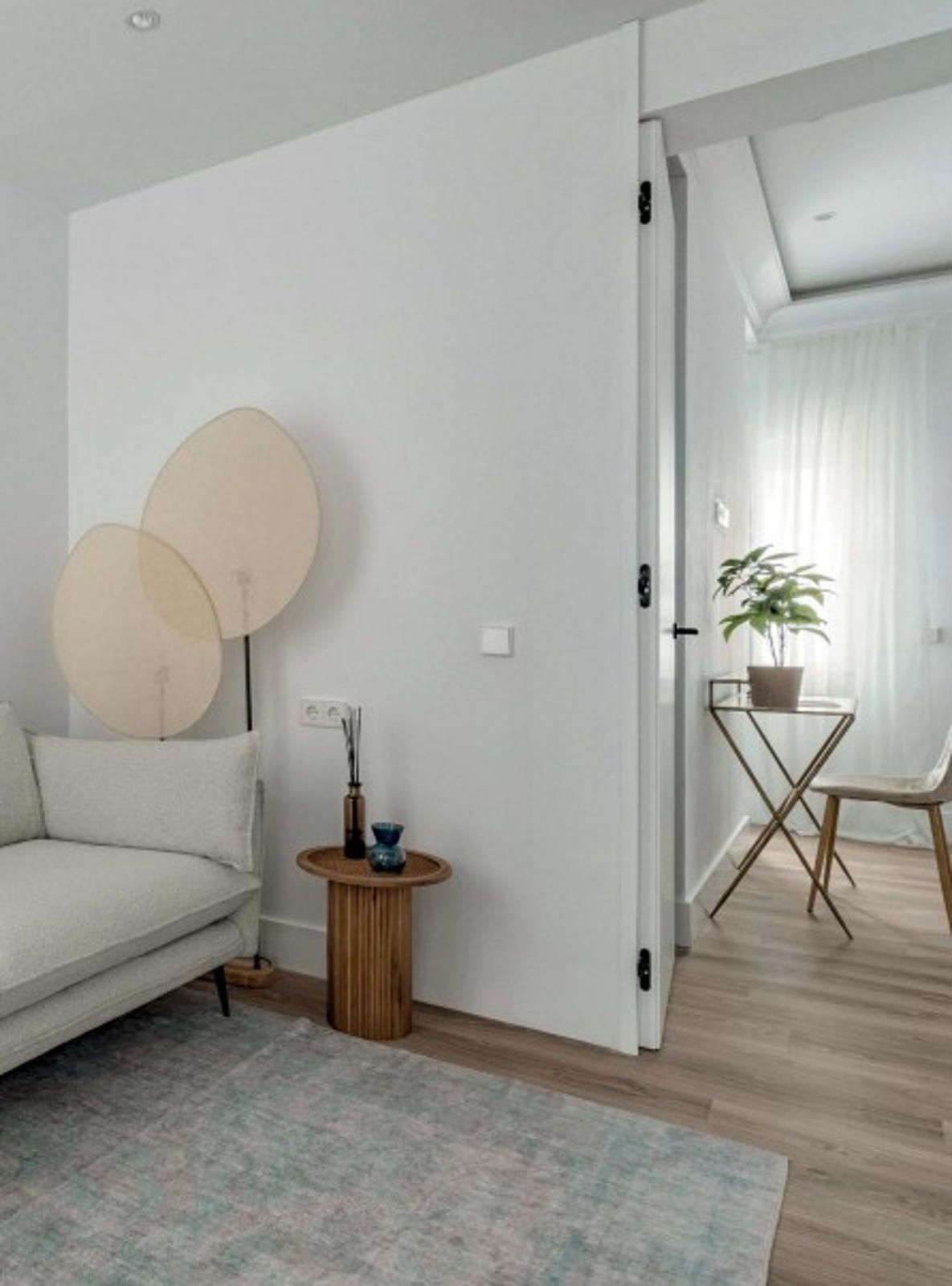 Exterior apartment in Lista with open-plan kitchen and refined interiors
