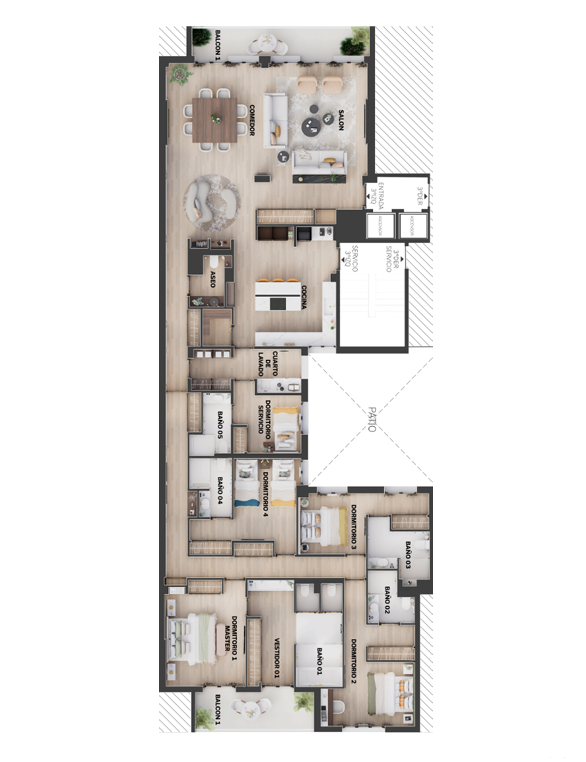 Plano de la propiedad
