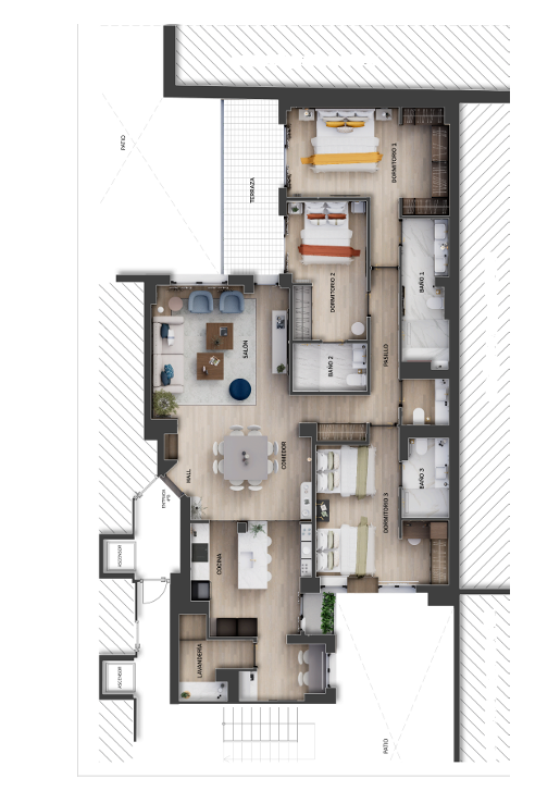 Plano de la propiedad