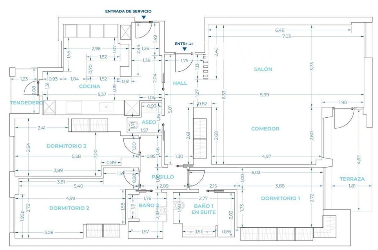 Property floor plan