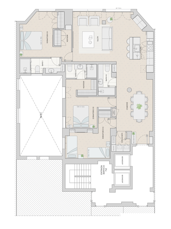 Plano de la propiedad