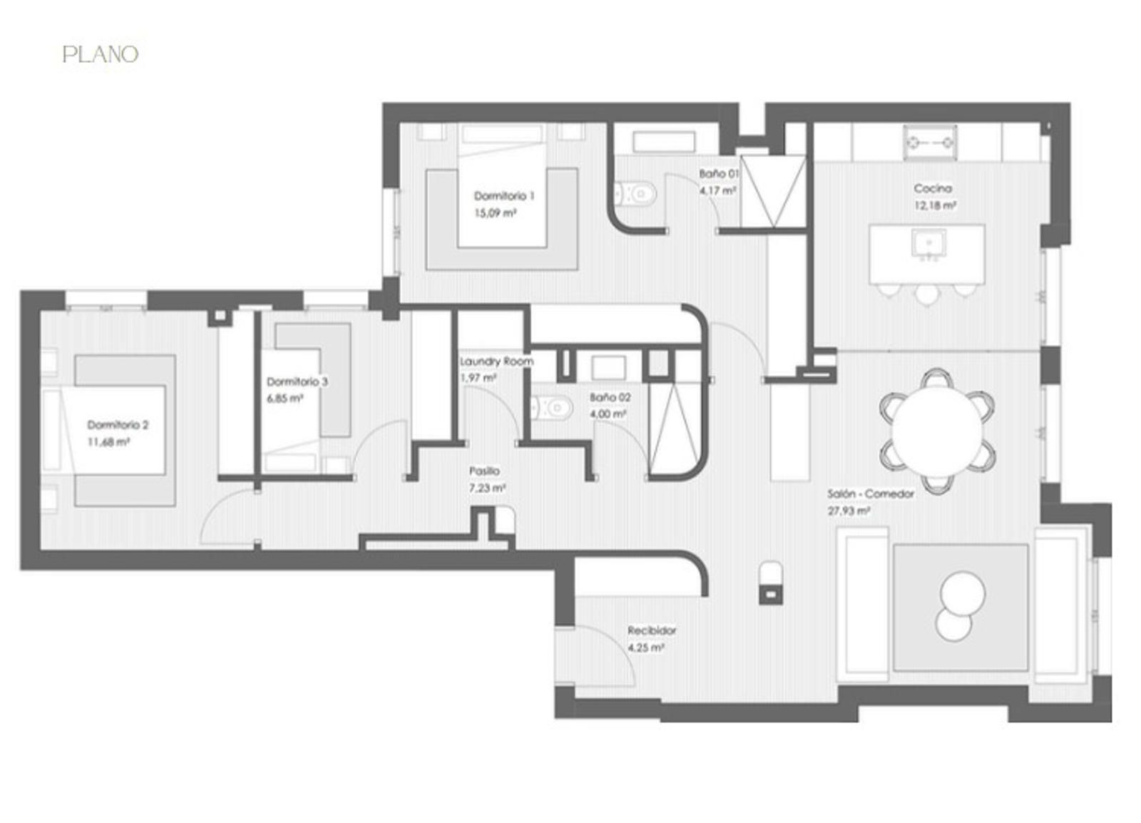 Plano de la propiedad