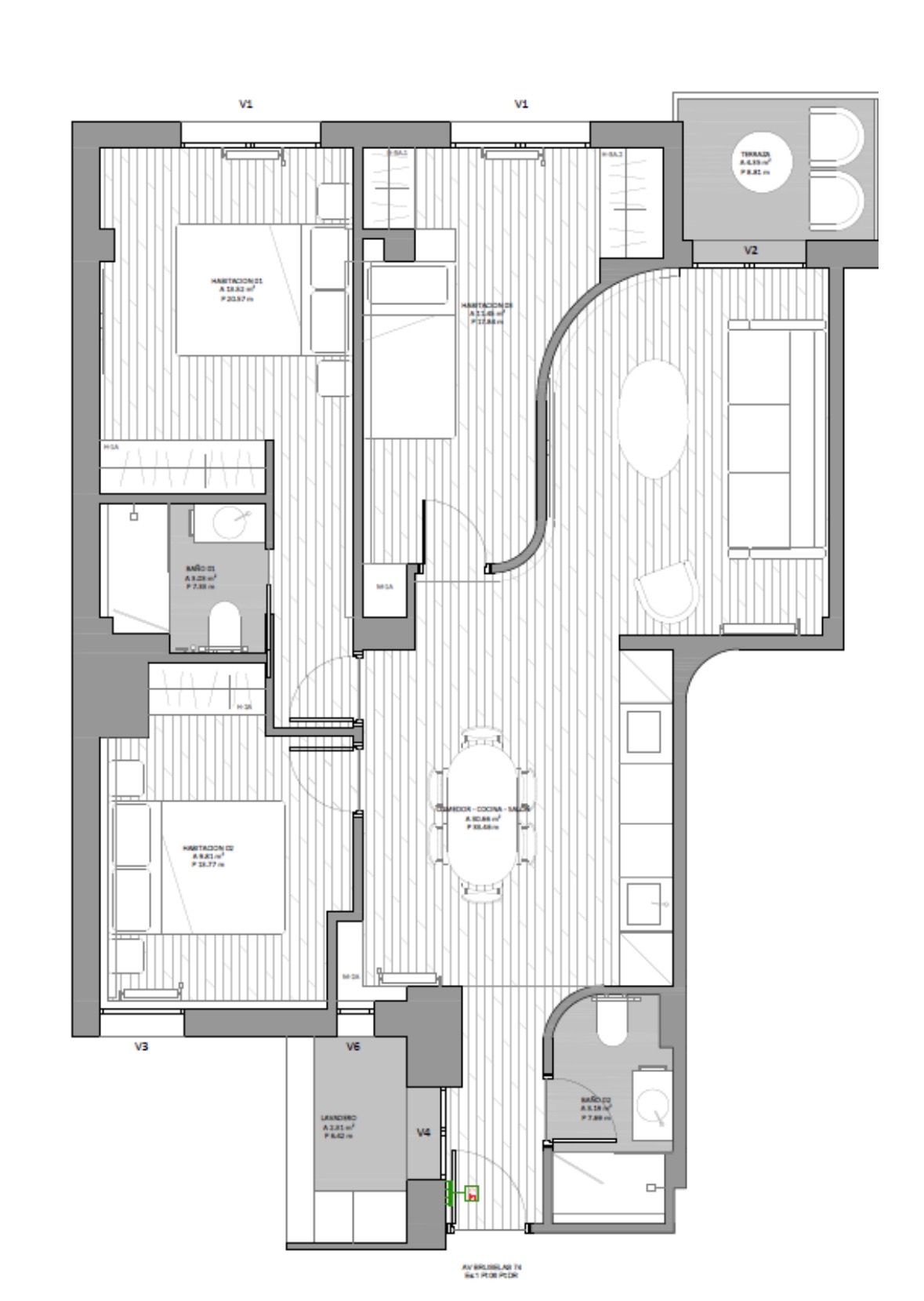 Plano de la propiedad