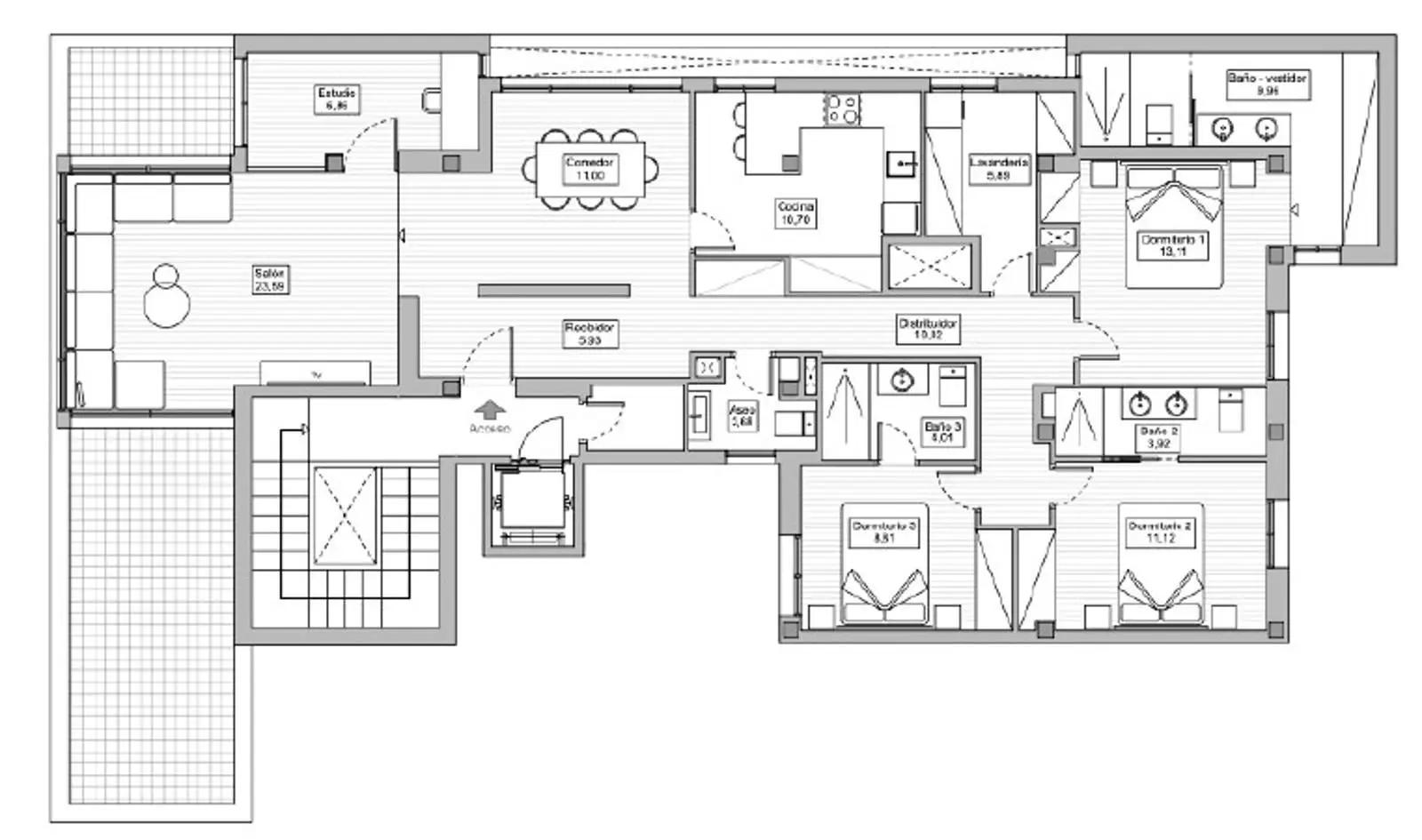 Property floor plan