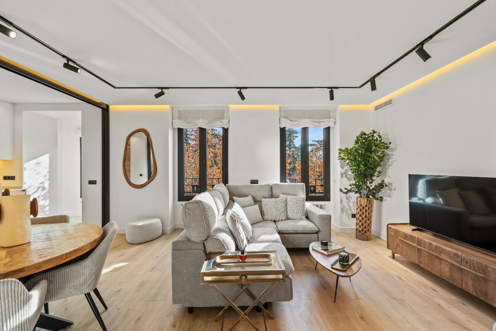 Calma residencial junto al Parque del Oeste