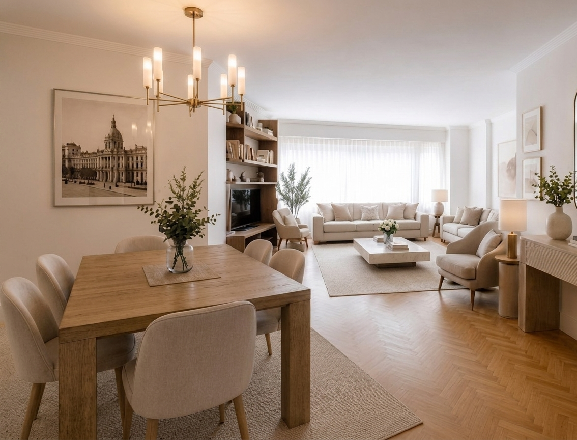 Height, natural light and private parking in Retiro