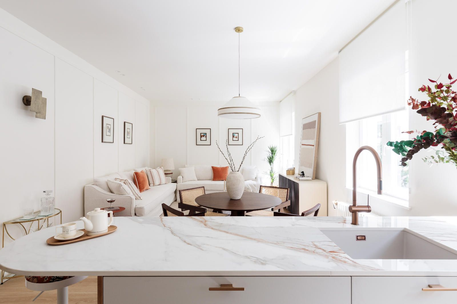 Calidez contemporánea en una finca clásica de Lista