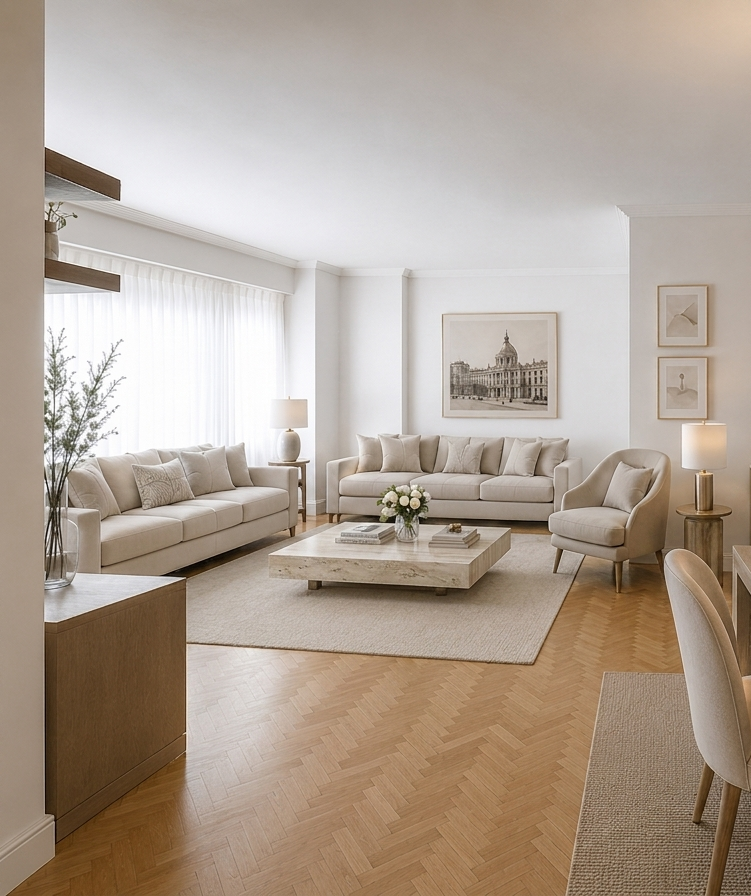 Height, natural light and private parking in Retiro