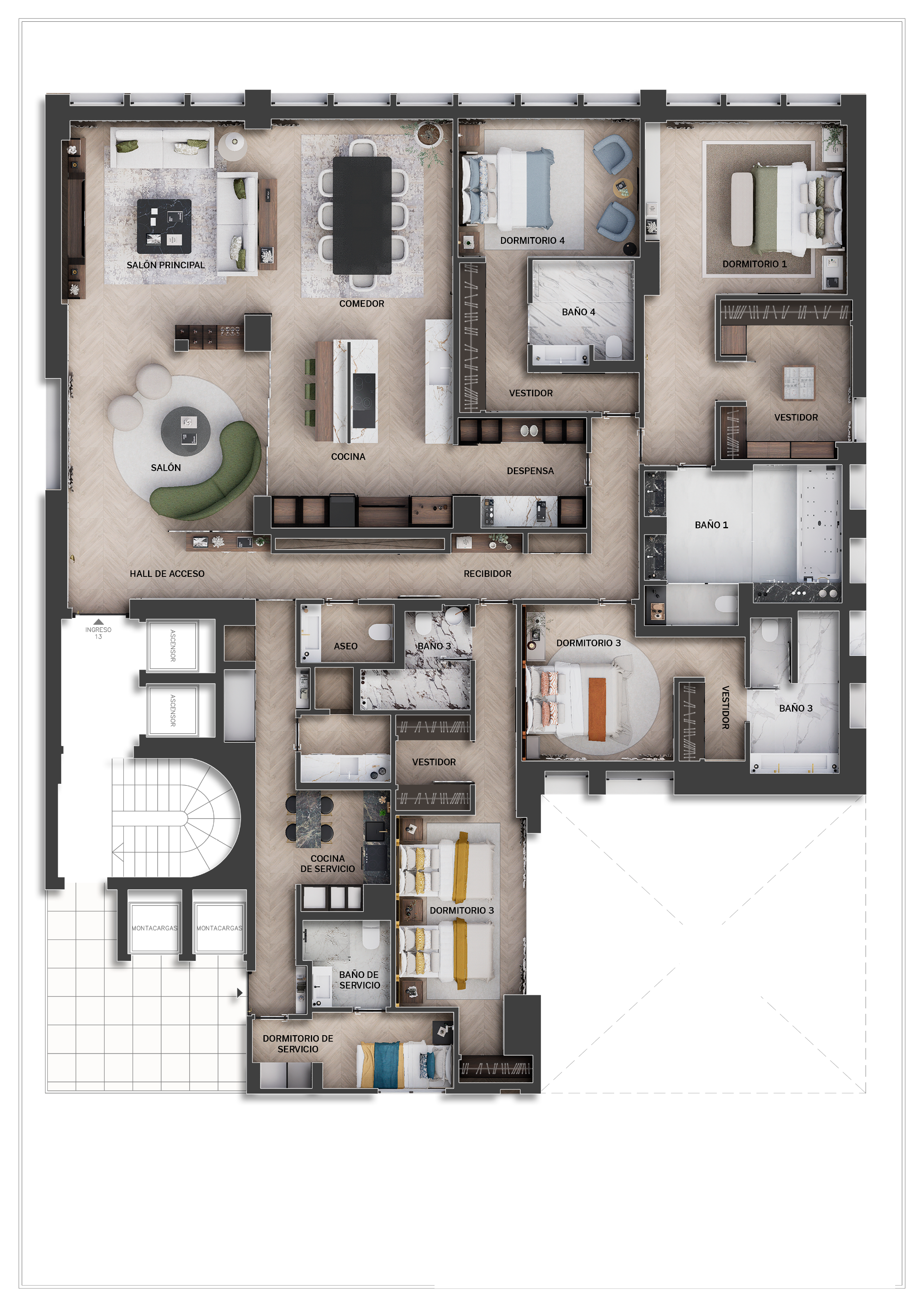 Plano de la propiedad