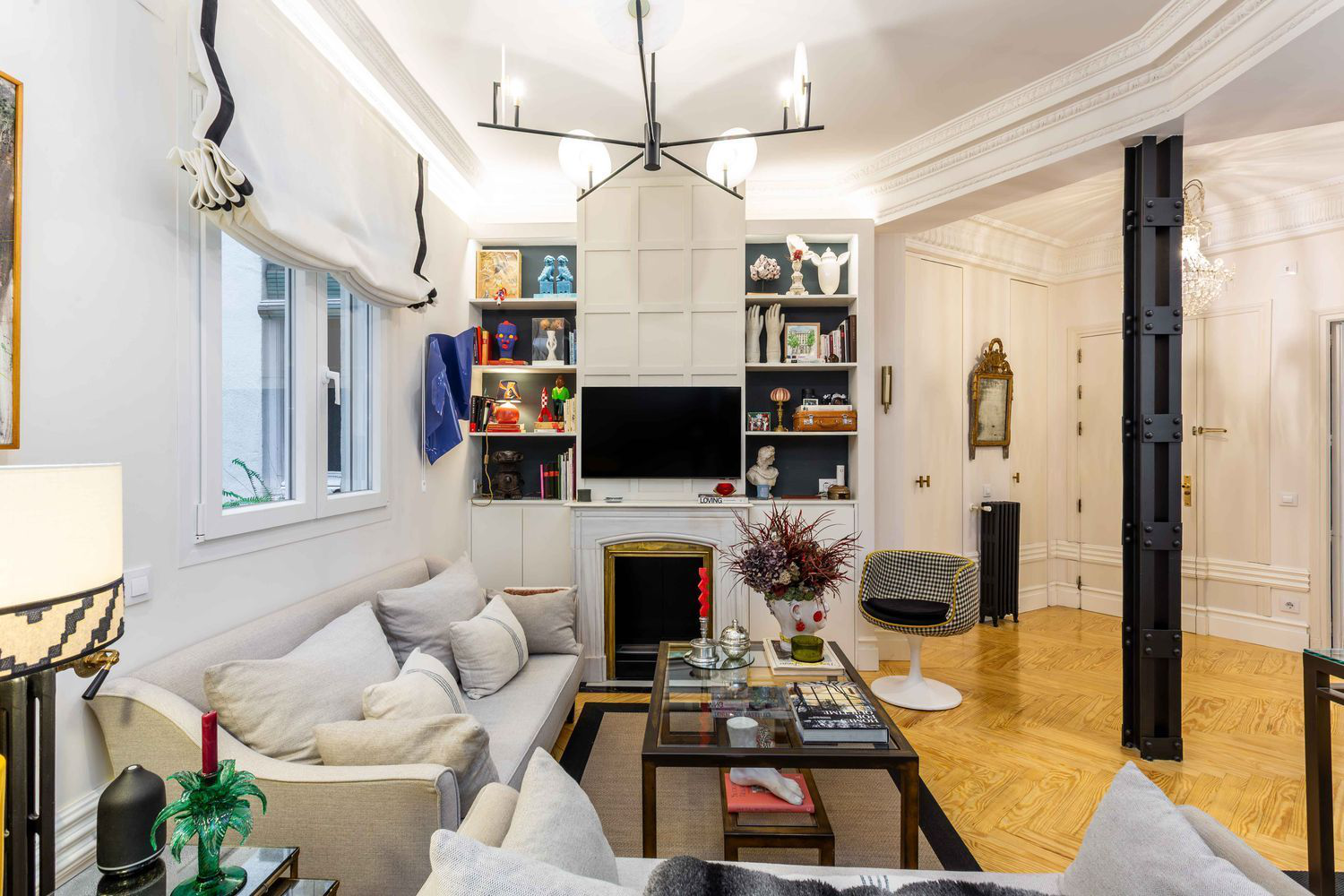 Elegant apartment in Goya set within a classic 1929 Madrid building